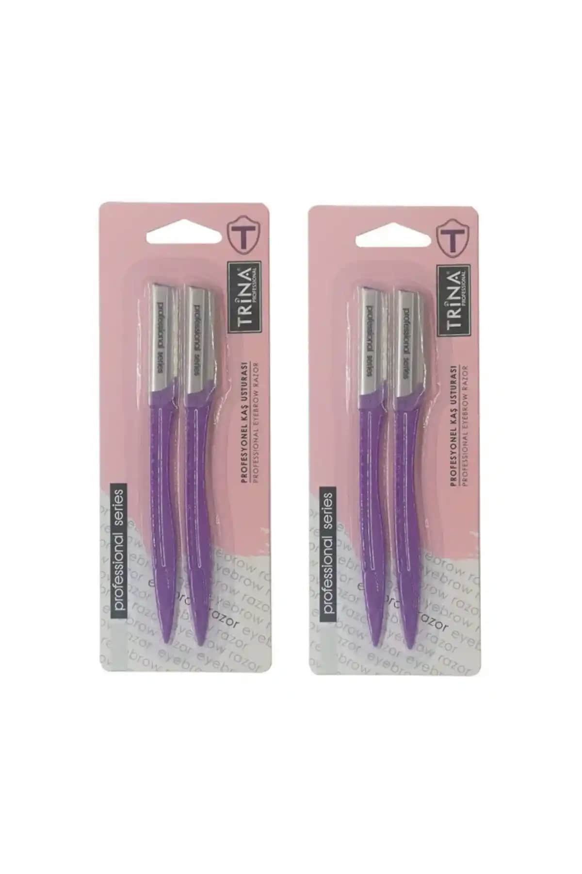 Genel Markalar Profesyonel 2'li Kaş Usturası Seti: Yüksek Kalite ve Çok Yönlü Kullanım