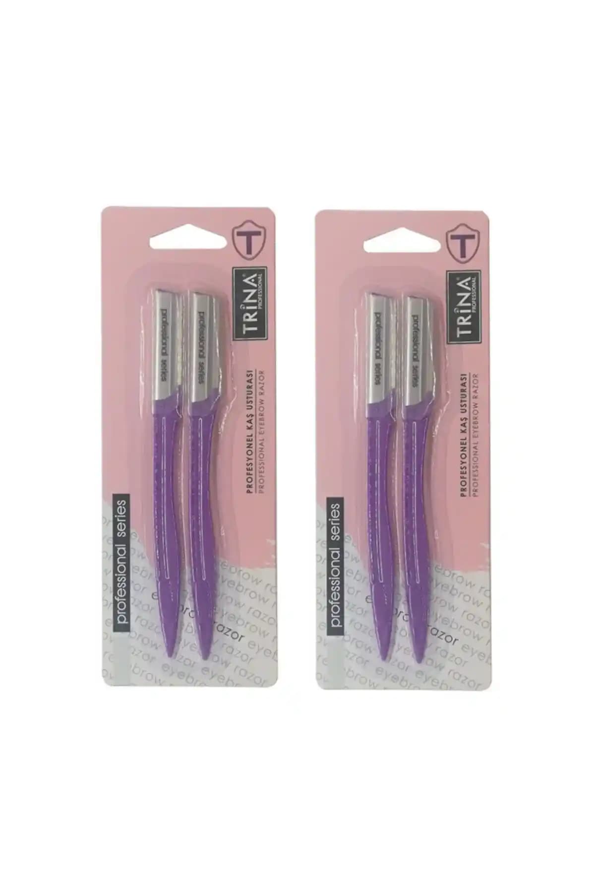 Genel Markalar Profesyonel 2'li Kaş Usturası Seti: Yüksek Kalite ve Çok Yönlü Kullanım