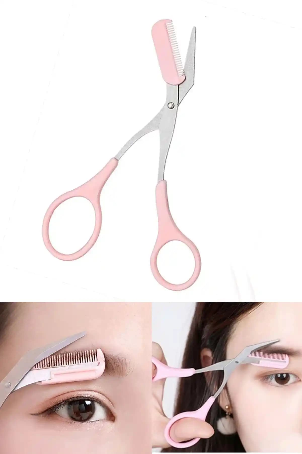 H&E LUXURY DESIGN Kadın Kaş Kesme Makası: Estetik ve İşlevselliğin Birleşimi