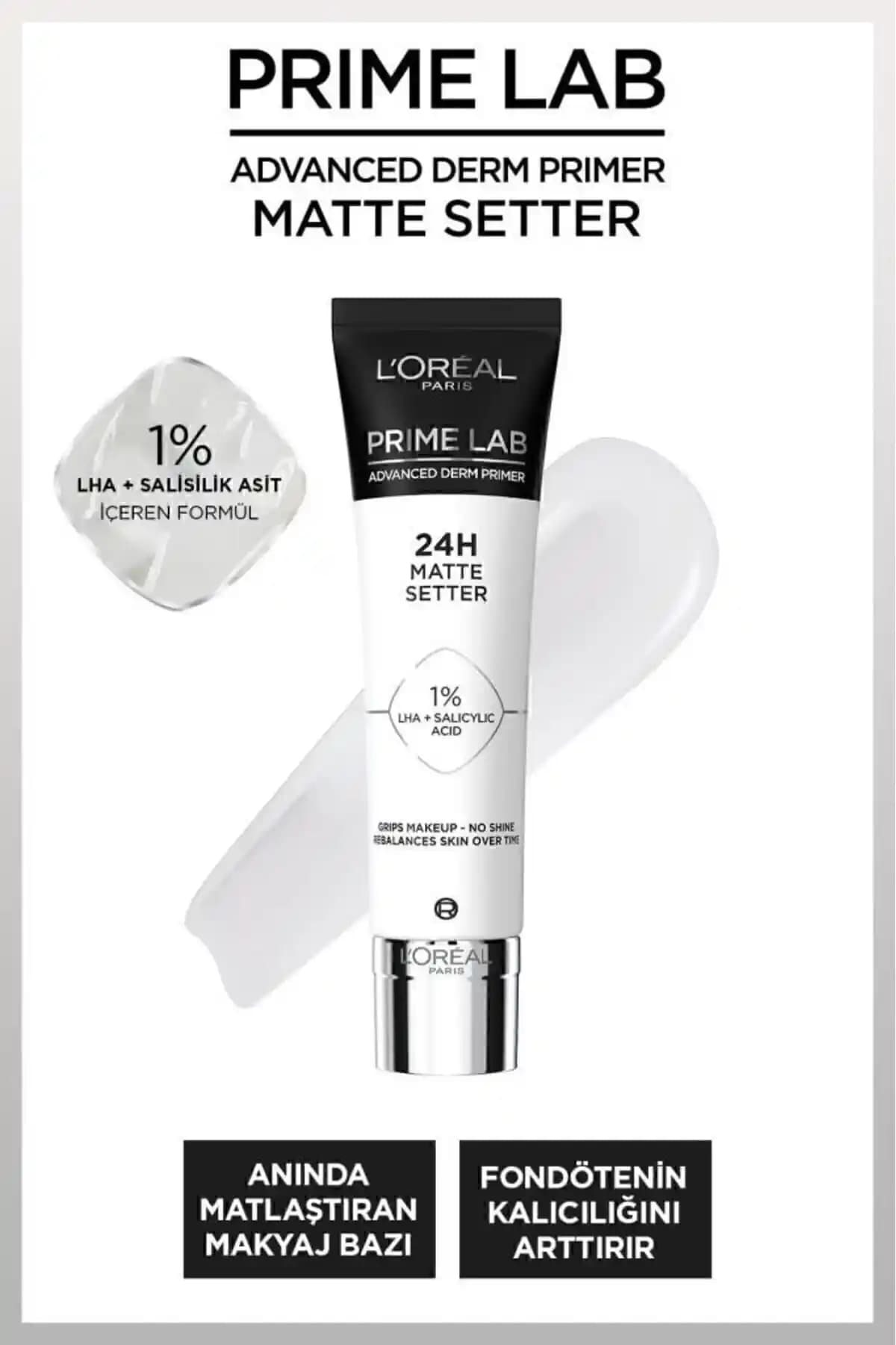 L'Oreal Paris Prime Lab Matte Setter: Mat ve Kalıcı Makyaj İçin En İyi Baz