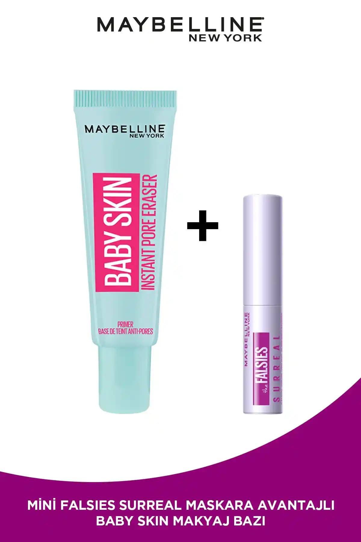 Maybelline Baby Skin Gözenek Gizleyici ve Mini Falsies Maskara Ürün İncelemesi