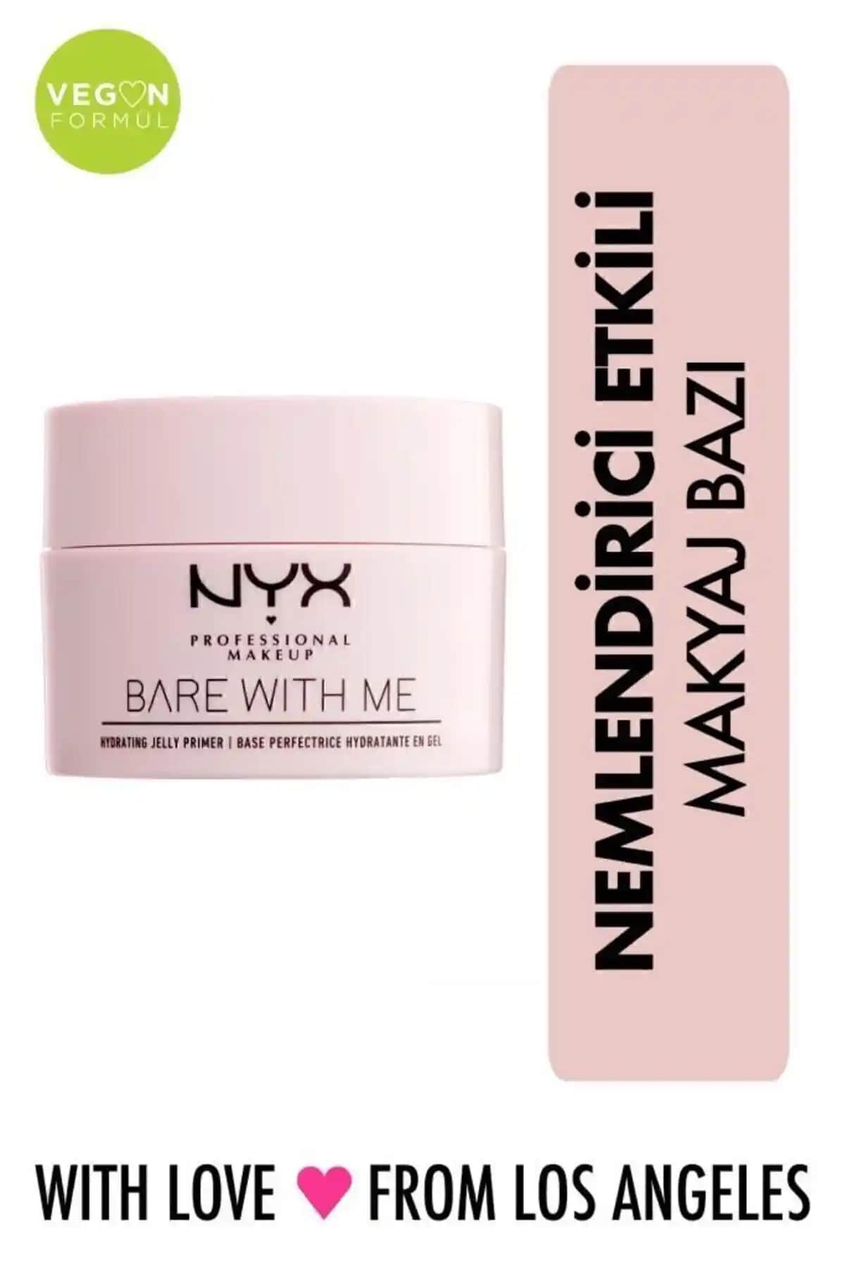 NYX Bare With Me Hydrating Jelly Primer: Nemlendirici ve Aydınlatıcı Makyaj Bazı