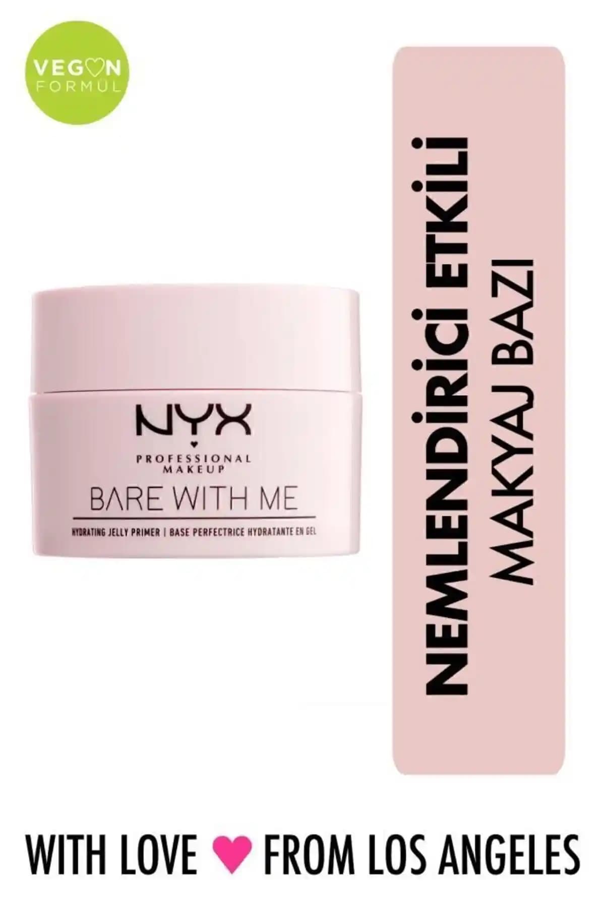NYX Bare With Me Hydrating Jelly Primer: Nemlendirici ve Aydınlatıcı Makyaj Bazı