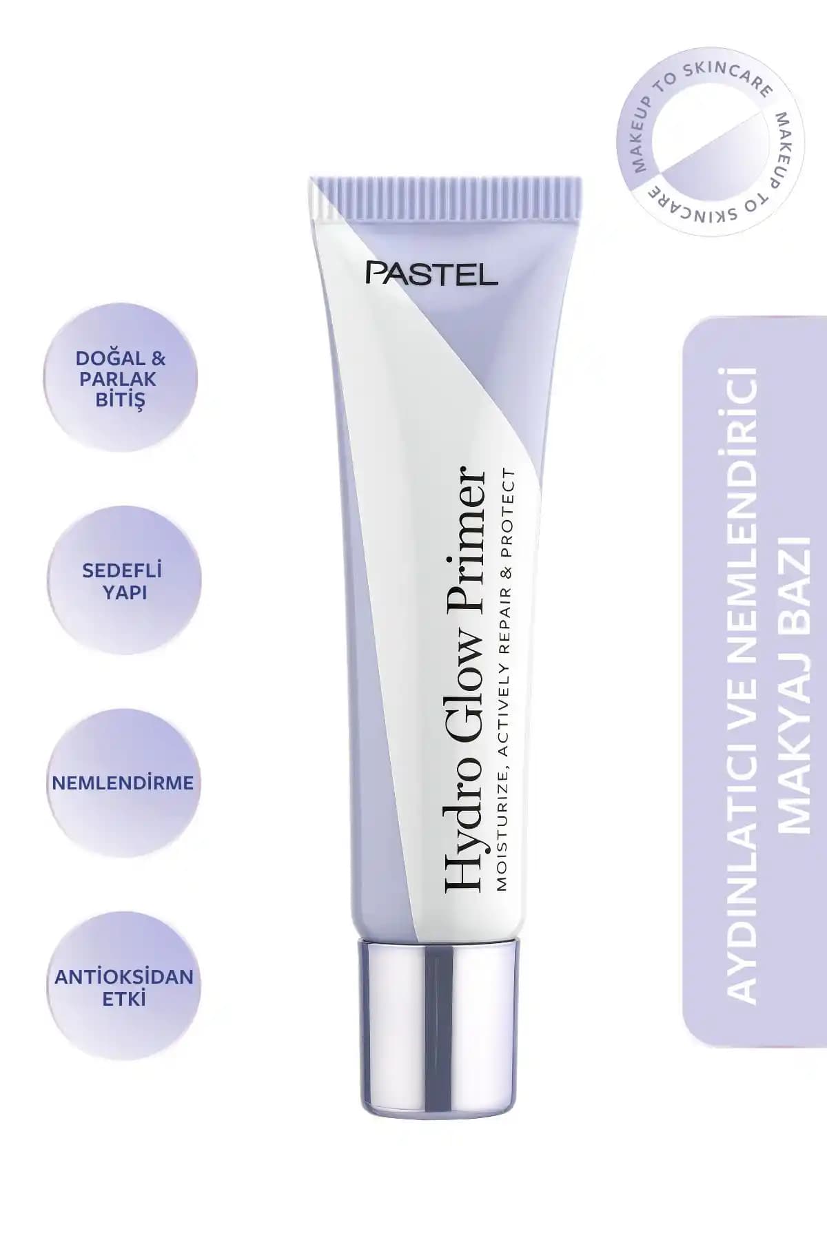 Pastel Hydro Glow Primer ile Sağlıklı ve Parlak Cilt İçin Doğal Makyaj Temeli