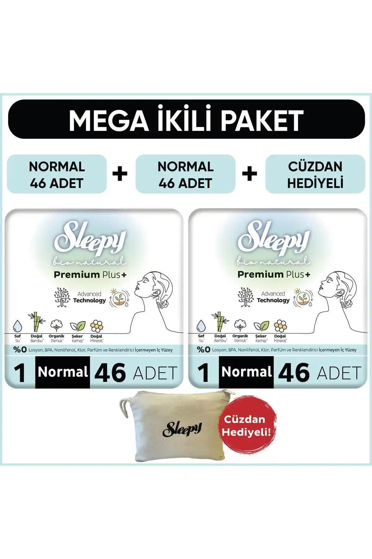 Sleepy Bio Natural Premium Plus ve Sleepy Natural Ultra Hassas Pedlerin Karşılaştırması