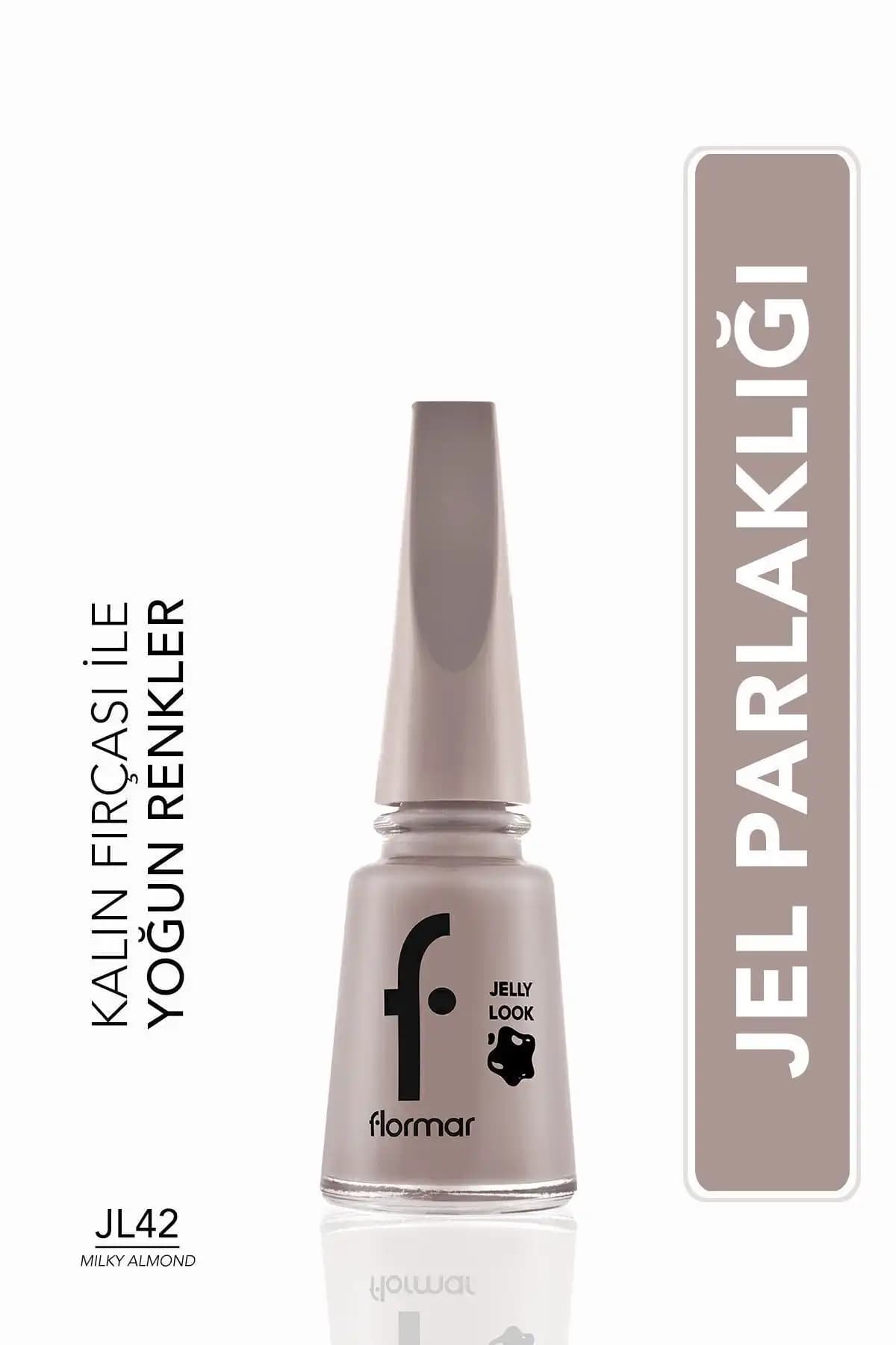 Flormar Jelly Look Oje Karşılaştırması: Milky Almond ve Charleston Grey Ürünleri 1