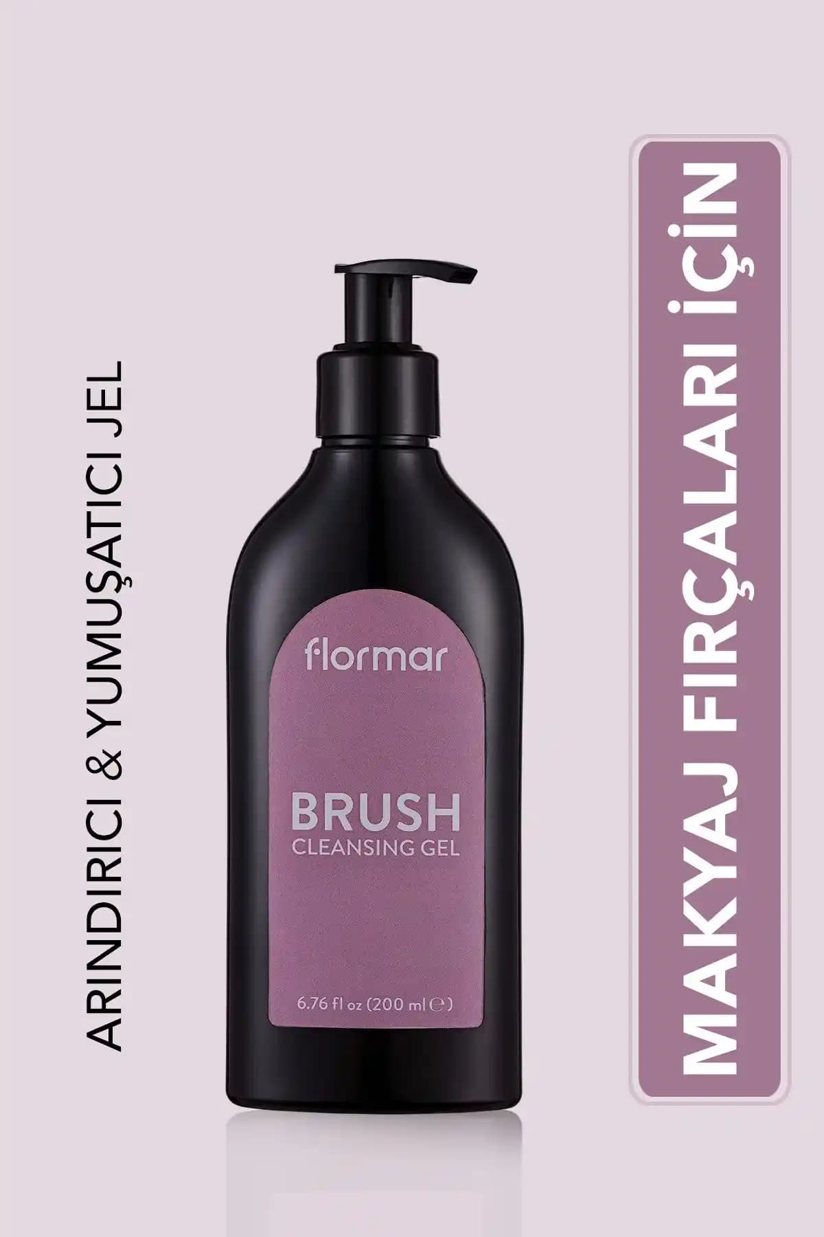 Flormar Nazik ve Güçlü Etkili Fırça Temizleme Jeli ile Makyaj Fırçalarınızın Ömrünü Uzatın
