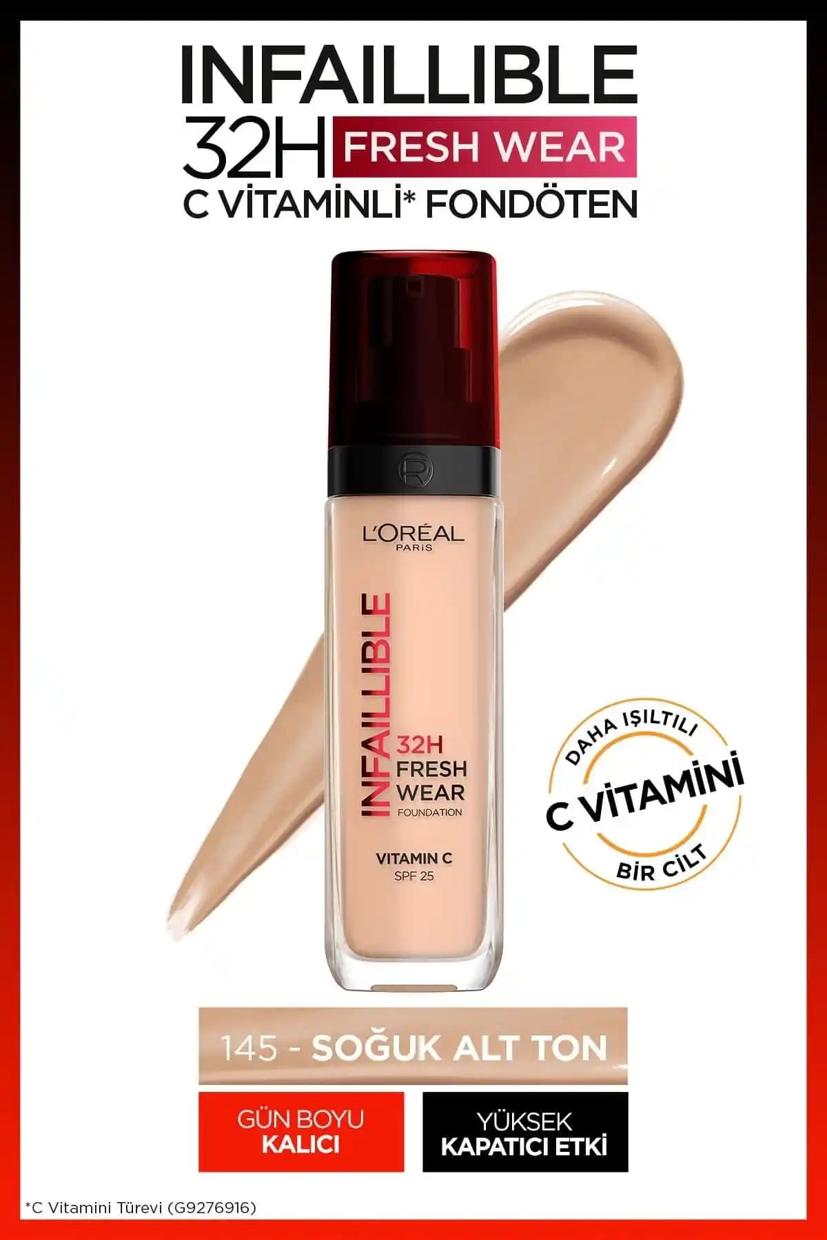 L'Oréal Paris Infaillible 32H Fondöten Karşılaştırması: 145 Rose Beige ve 220 Sand