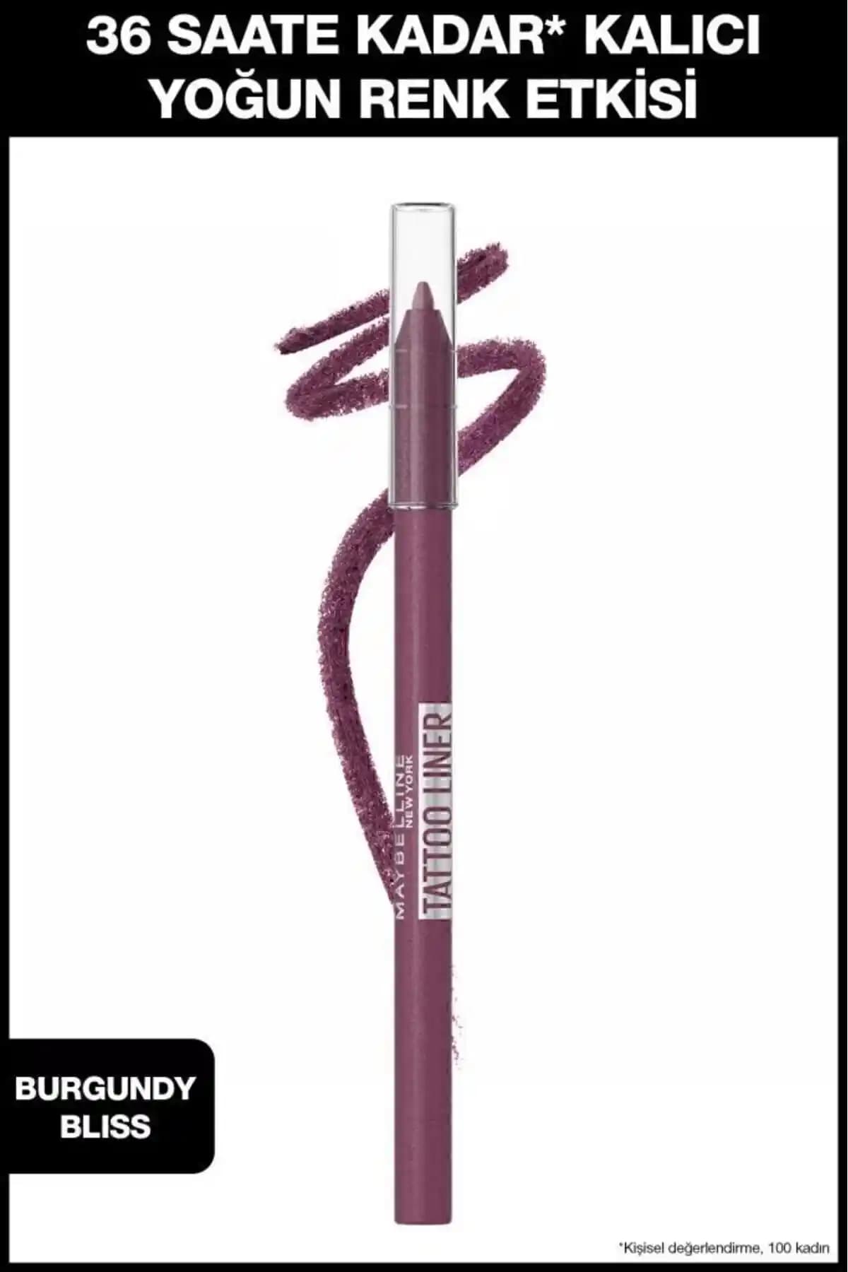 Maybelline Tattoo Liner ve Yves Rocher Krem Dokulu Kalem Farı Karşılaştırması