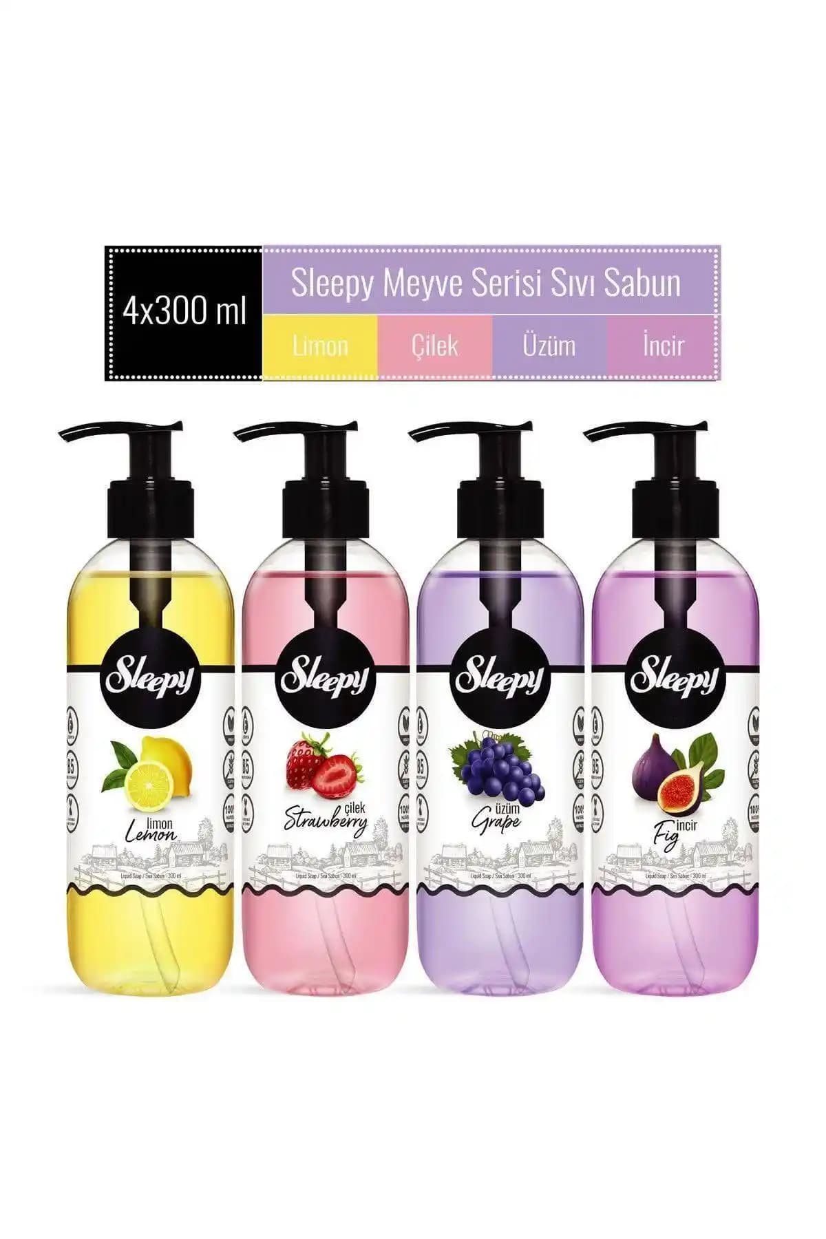 Sleepy Meyve Serisi ve Sleepy Premium Sıvı Sabun Karşılaştırması