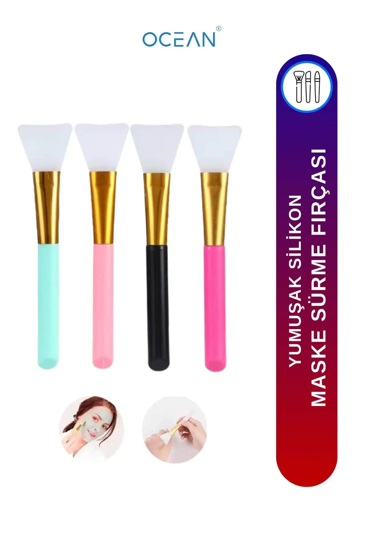 Ocean Yu<muş>ak Silikon Maske Fırçası: Makyaj ve Cilt Bakımında Yeni Nesil Uygulama Aracı