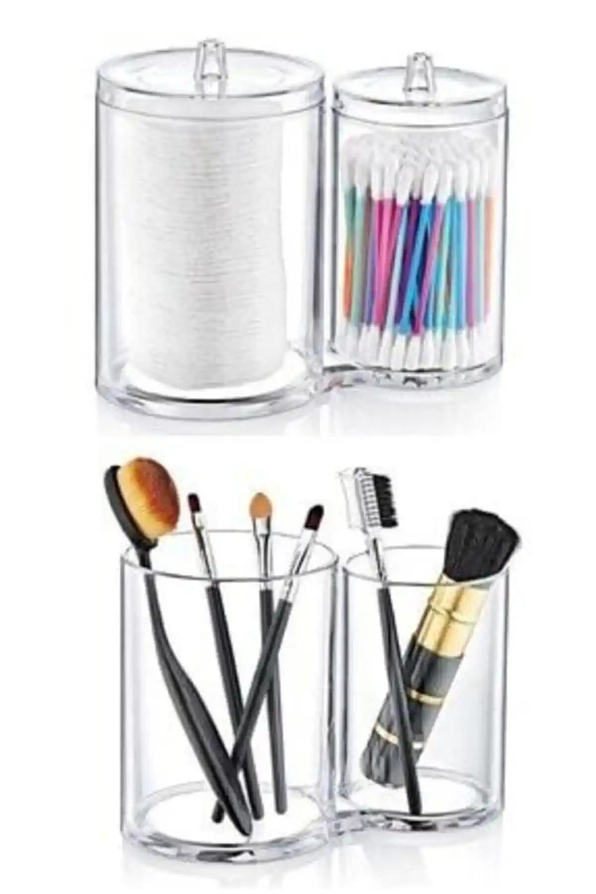 ŞANS PLASTİK İkiz Pamukluk Organizer ile Makyaj ve Güzellik Düzeninizi Optimize Edin