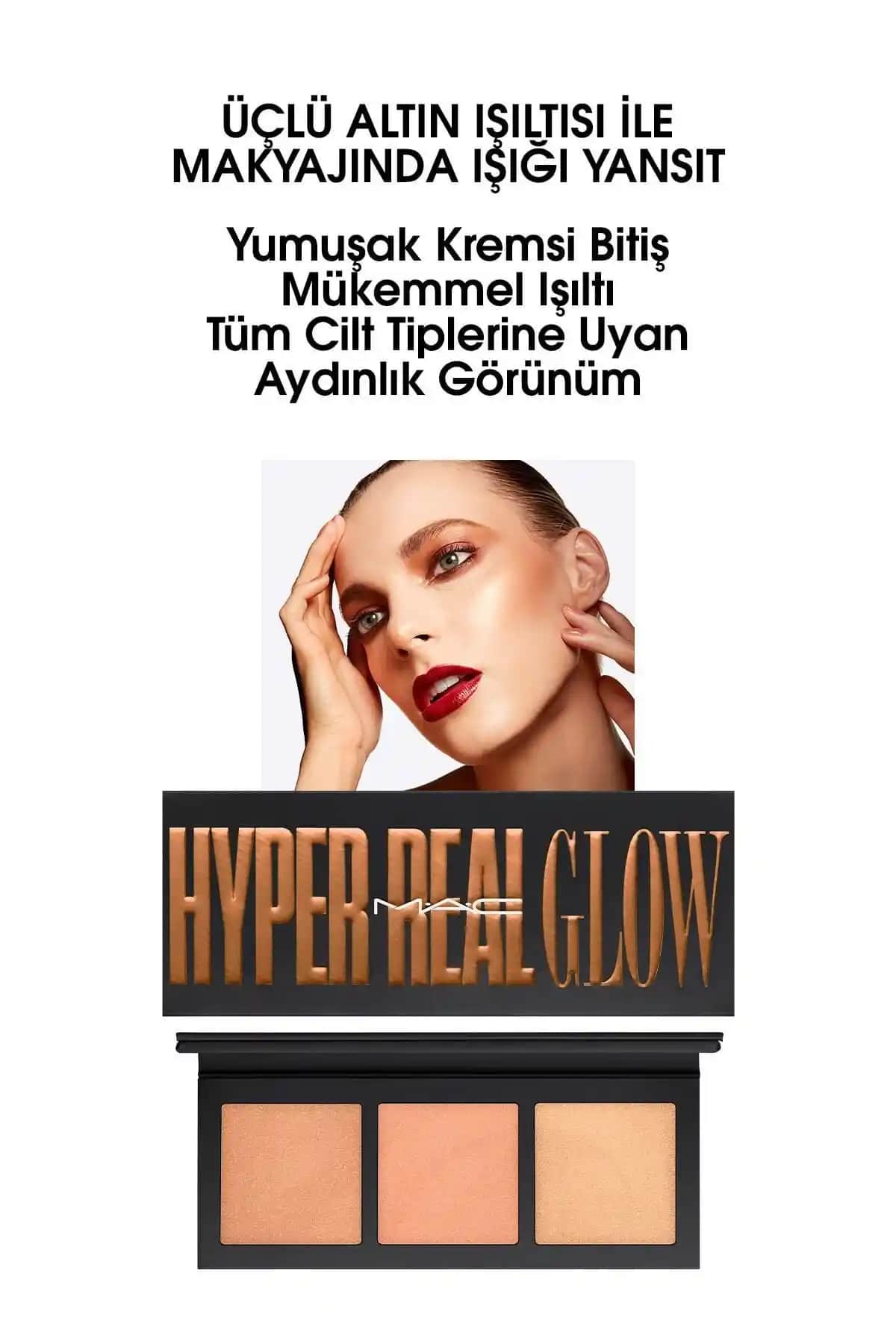 Mac Hyper Real Glow Highlighter Paleti: Doğal ve Çarpıcı Işıltı İçin Uygun Seçenek
