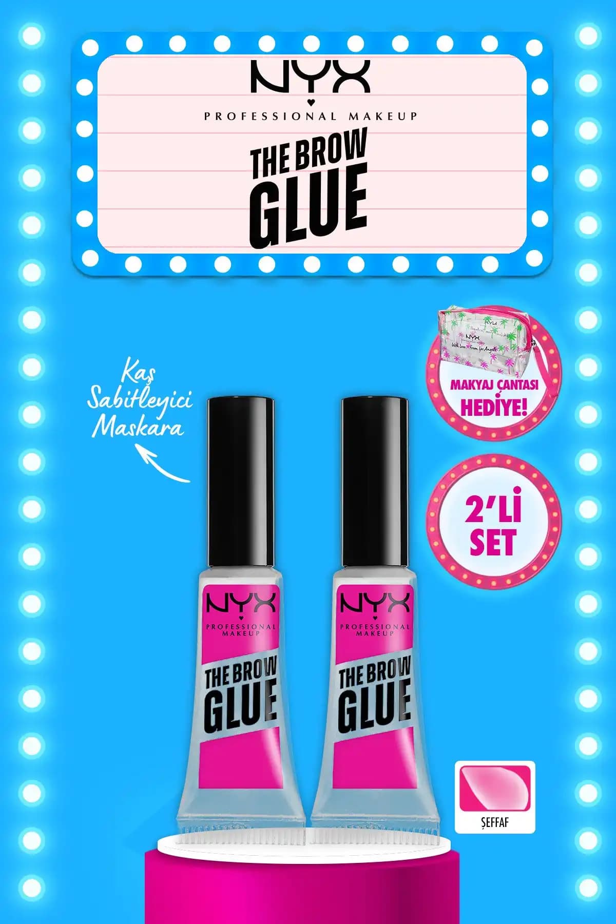 NYX Kaş Maskarası Karşılaştırması: Brow Glue ve Thick It. Stick It! Ürünleri İncelemesi 1