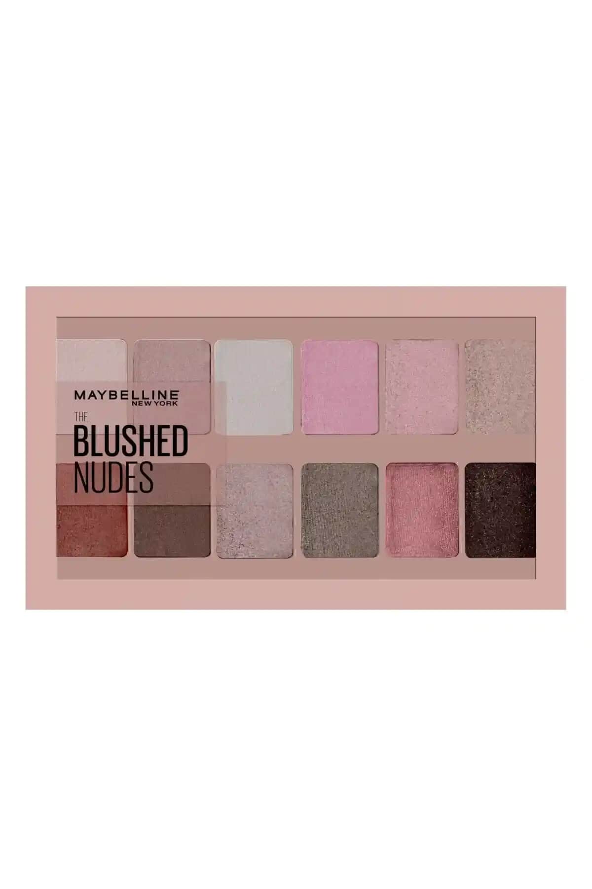 Maybelline New York The Blushed Nudes Far Paleti: Günlük ve doğal makyajlar için ideal seçenek