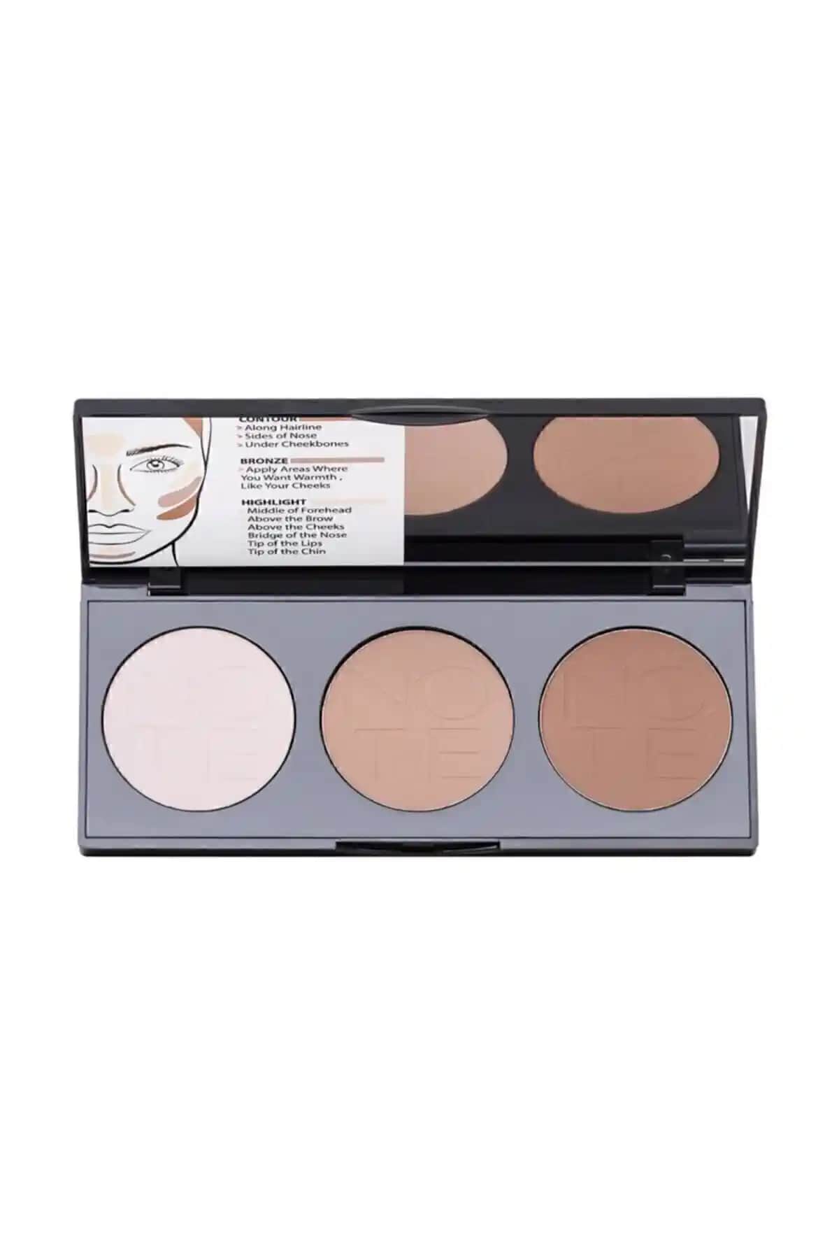 Note Cosmetics Çok Yönlü Kontür Paleti ile Doğal ve Kalıcı Makyaj Deneyimi