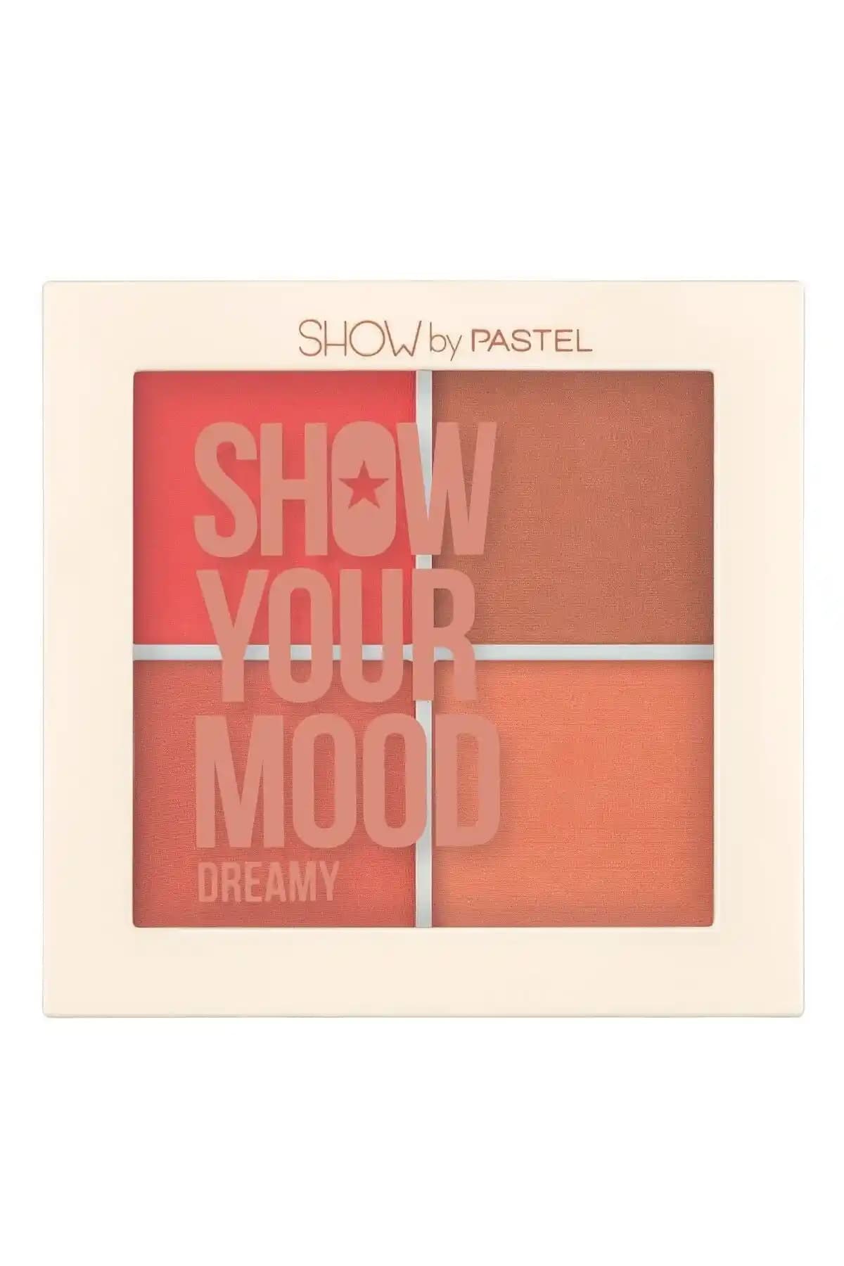 Pastel Allık Paleti Show Your Mood Dreamy No442 ile doğal ve kalıcı makyaj deneyimi