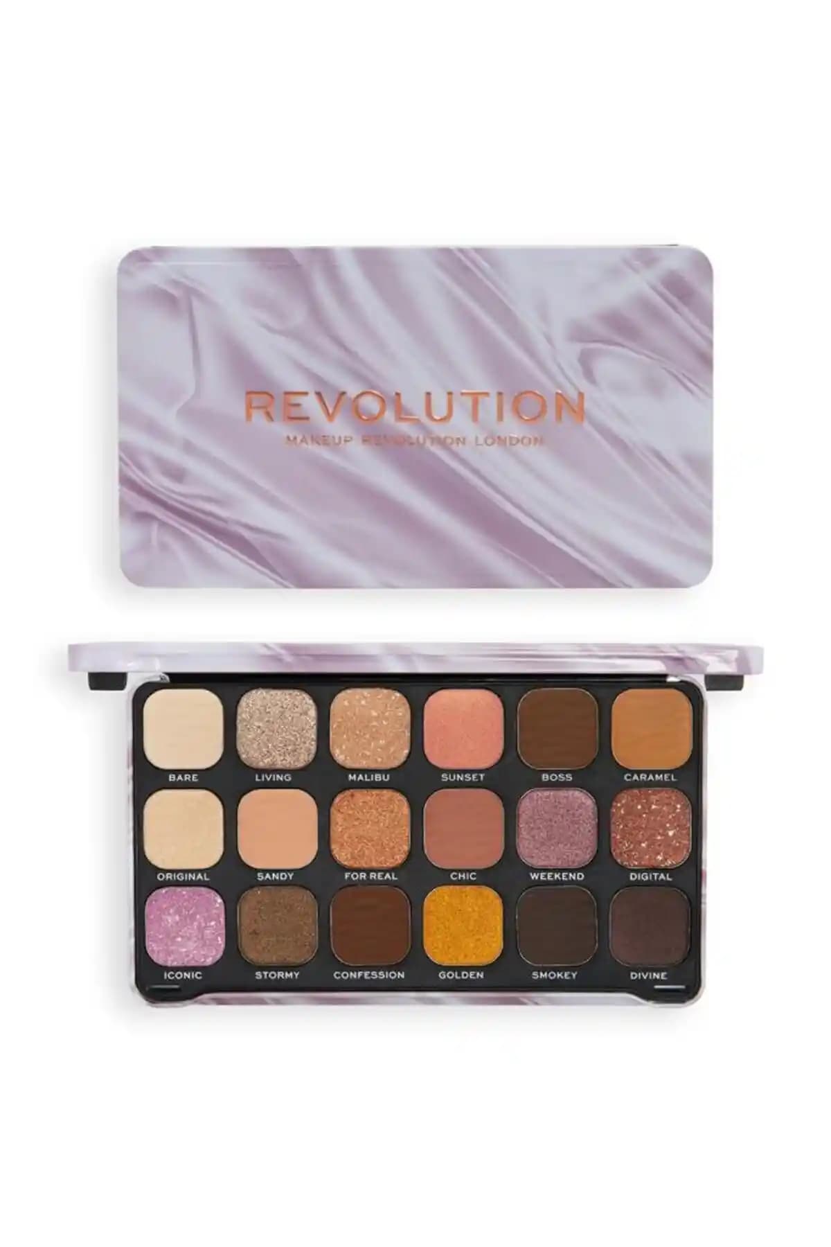 Revolution Forever Flawless Nude Silk Far Paleti: Yüksek Pigmentasyon ve Şık Tasarım