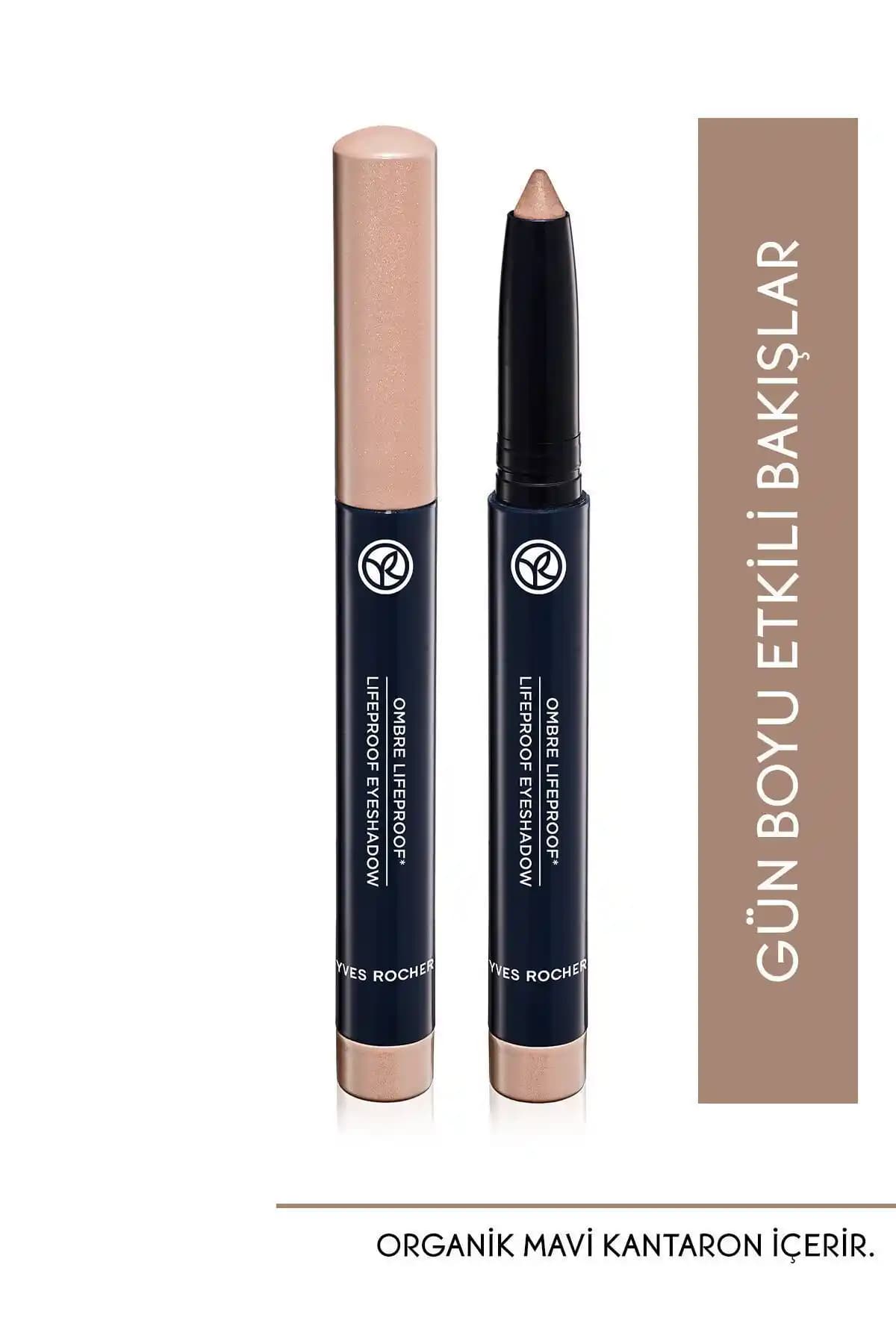 Yves Rocher Krem Dokulu Kalem Far Karşılaştırması: Altın ve Vizon Renk Seçenekleri