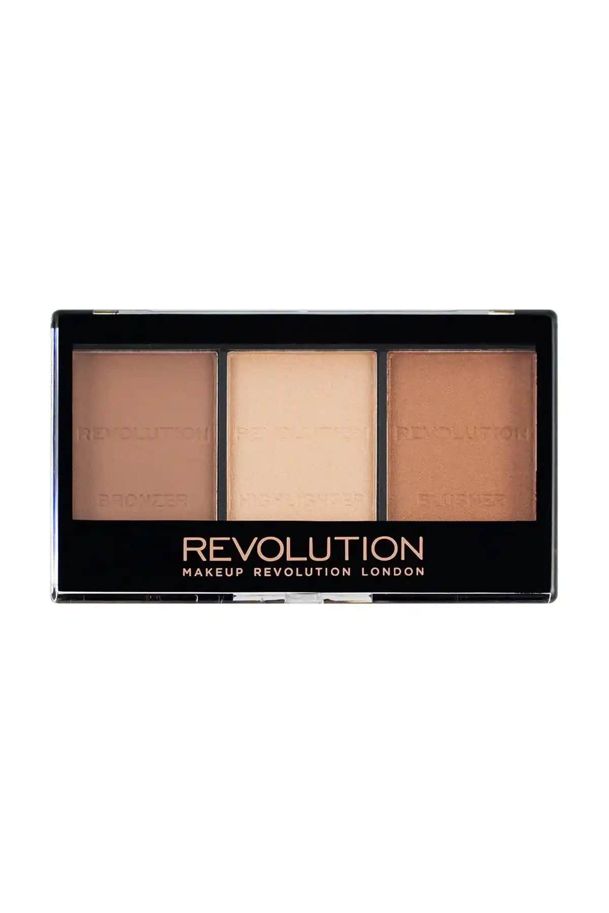 Revolution Ultra Sculpt 3'lü Kontür Paleti C04 Light/Medium ile Doğal ve Kalıcı Makyaj Deneyimi