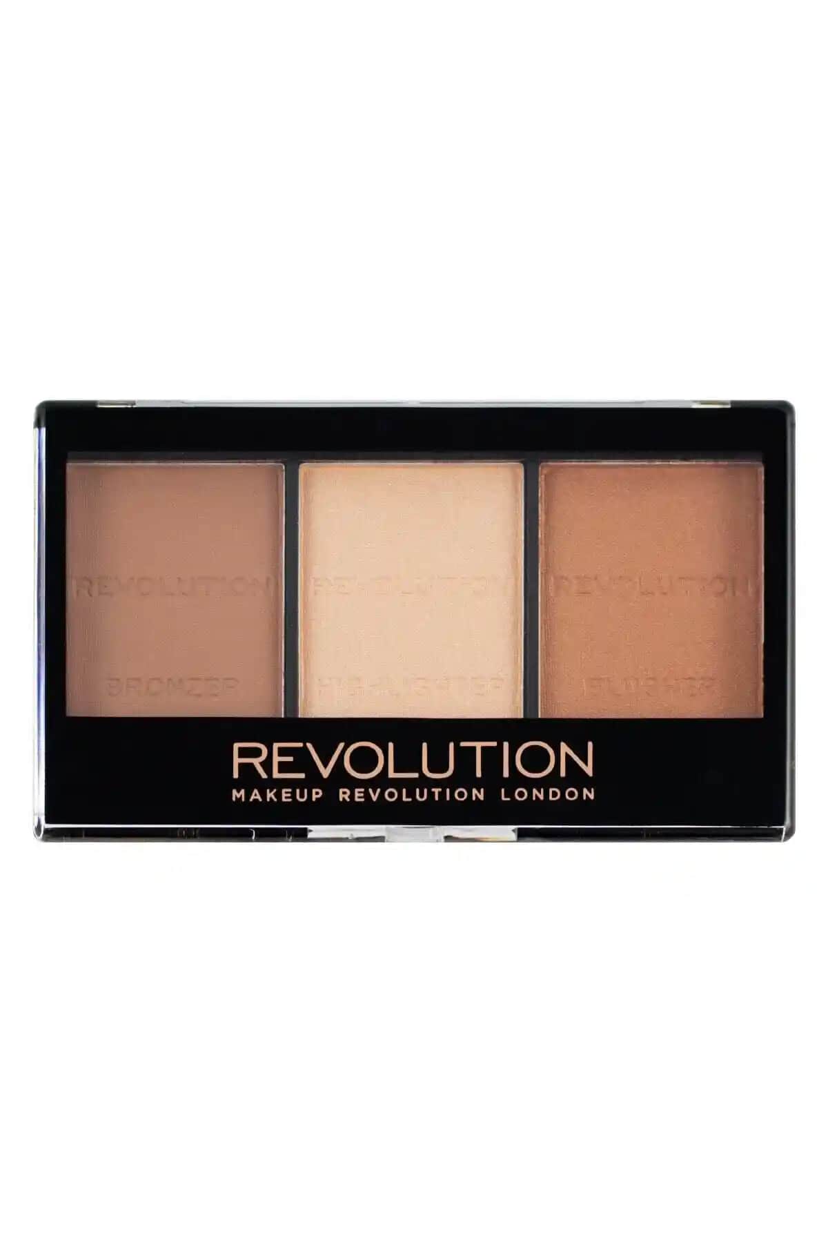 Revolution Ultra Sculpt & Kontür Paleti C04 Light/Med Yüz Hatlarını Belirginleştiren Çok Yönlü Makyaj Seti