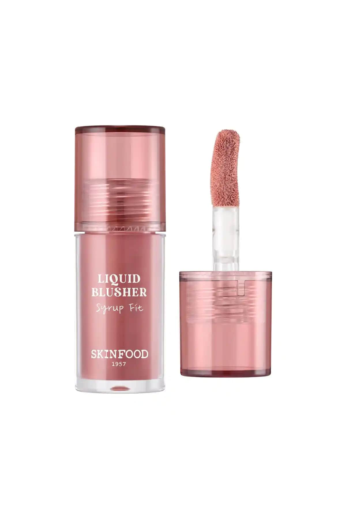 Skinfood Syrup Fit Liquid Blusher Raspberry Vanilla Doğal ve Parlak Makyaj İçin Uygun