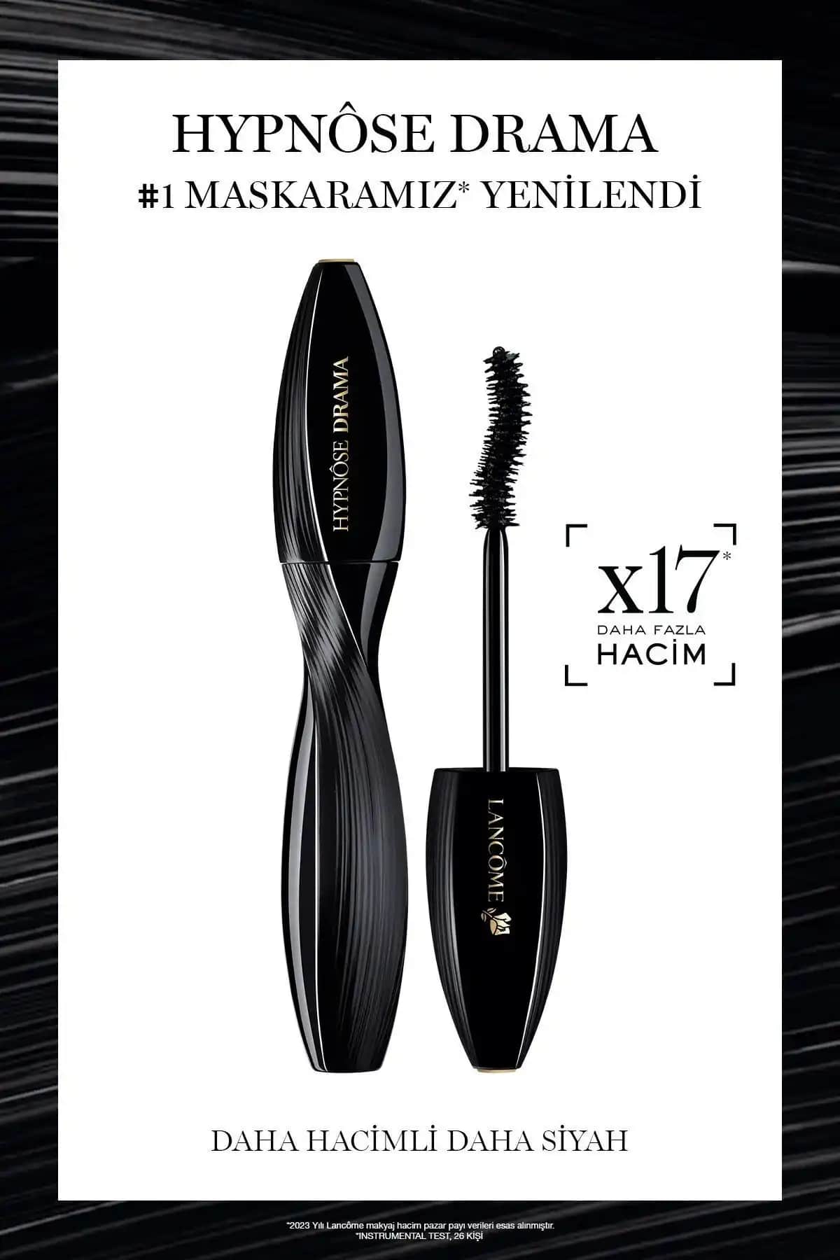 Lancome Hypnôse Drama ve Yves Saint Laurent Lash Clash Maskaralarının Karşılaştırması