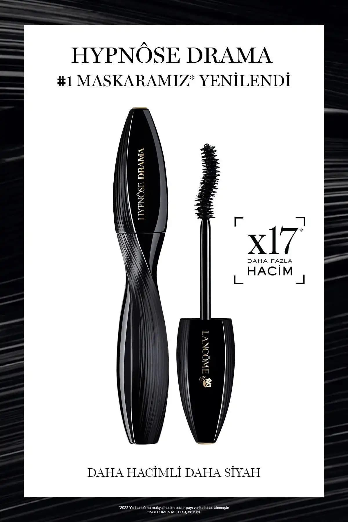 Lancome Hypnôse Drama ve Yves Saint Laurent Lash Clash Maskaralarının Karşılaştırması