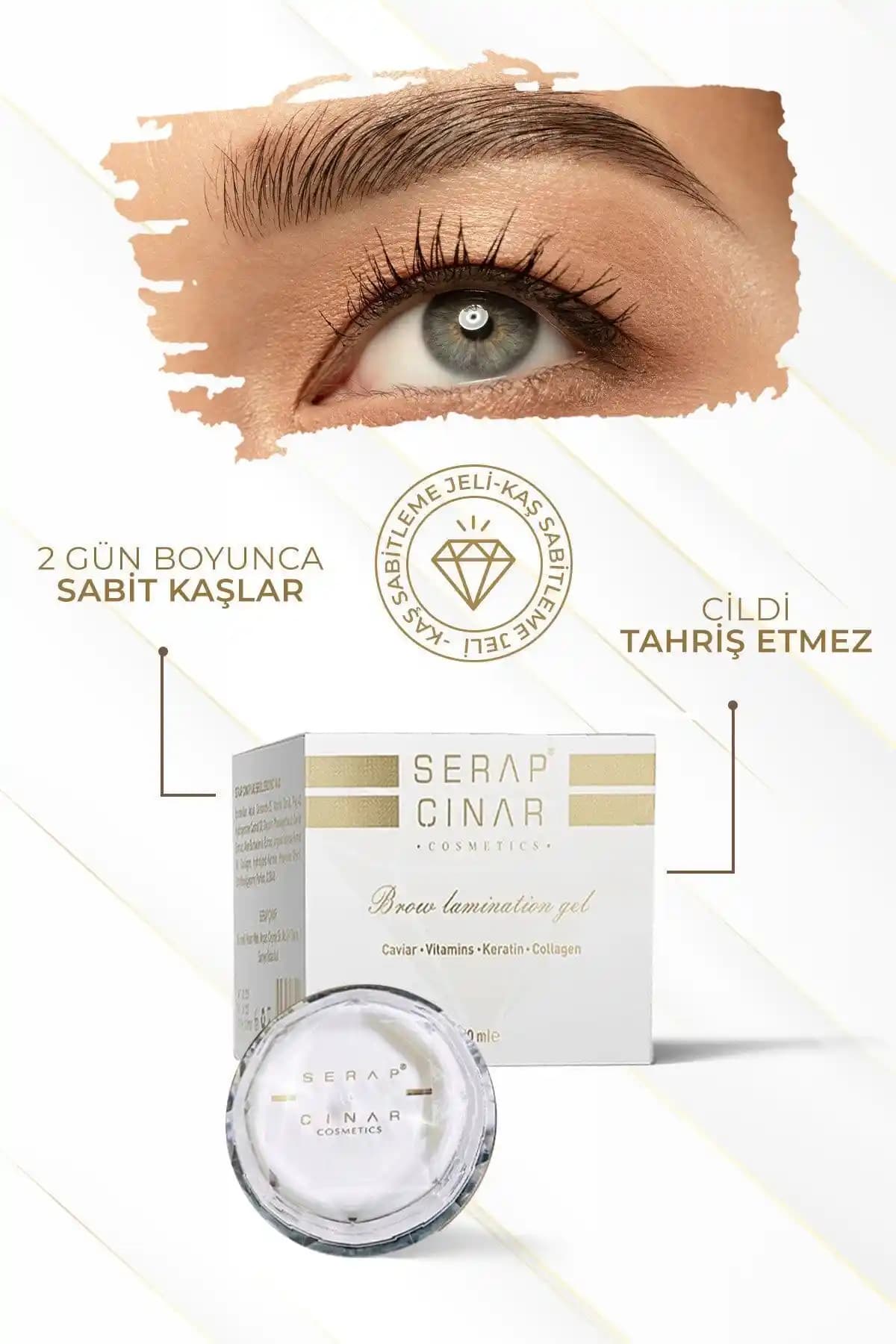 Serap Çınar Kaş Sabitleyici Wax: Doğal ve Etkili Şekillendirme ve Bakım Ürünü