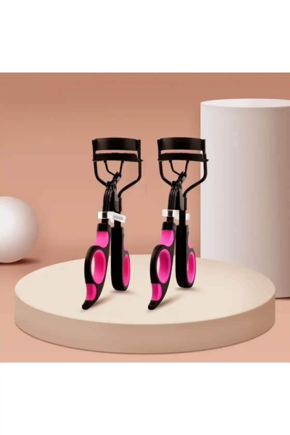 Gaman Silikon Uçlu Kirpik Kıvırma Makası Doğal ve Çekici Bakışlar İçin Uygun