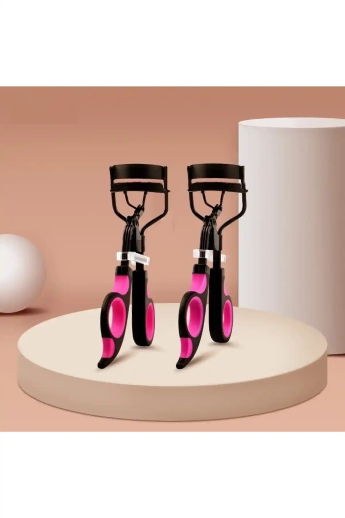 Gaman Silikon Uçlu Kirpik Kıvırma Makası Doğal ve Çekici Bakışlar İçin Uygun