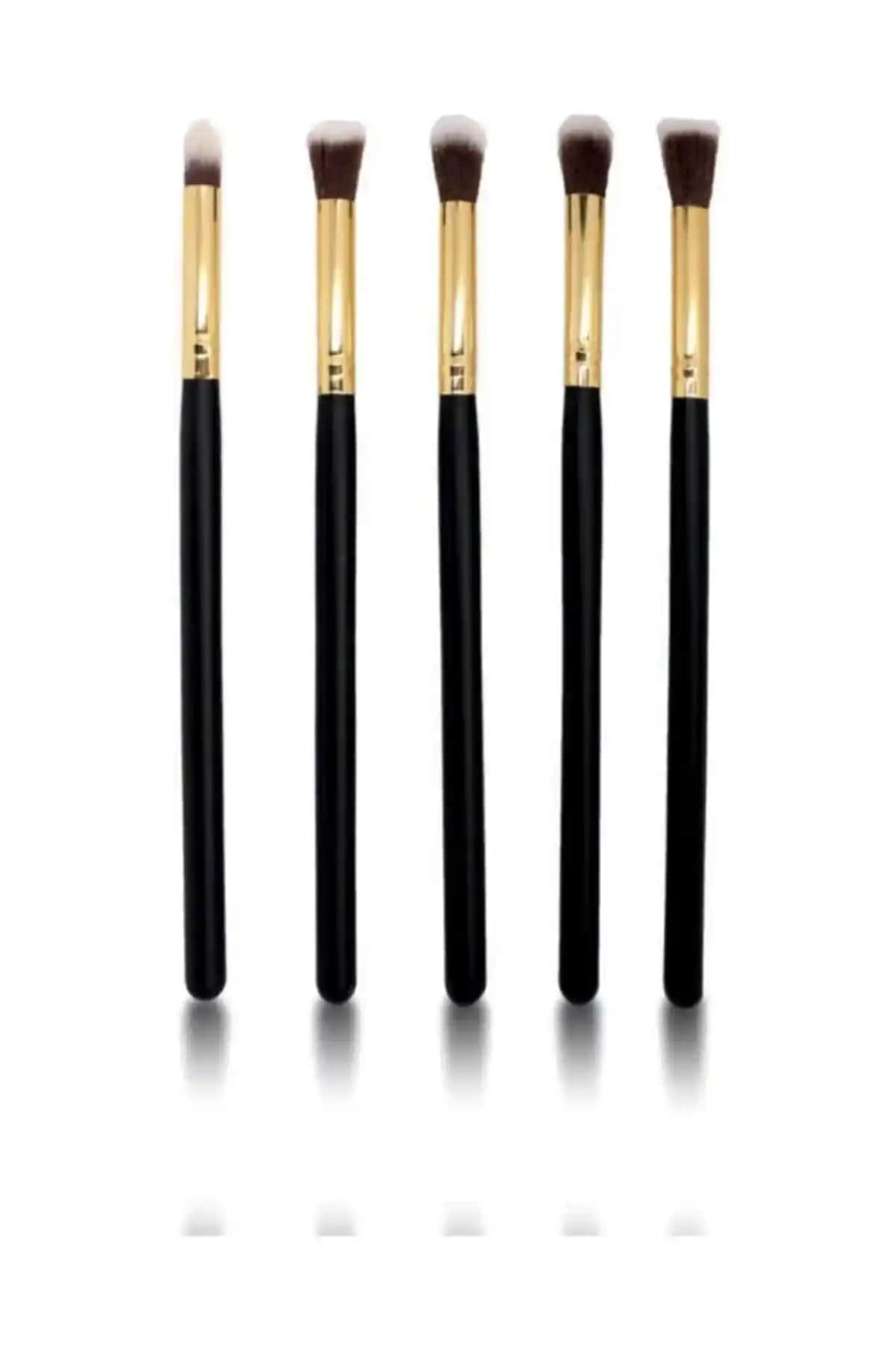 İzla 5 Parçalık Makyaj Fırça Seti Profesyonel ve Günlük Kullanım İçin Uygun