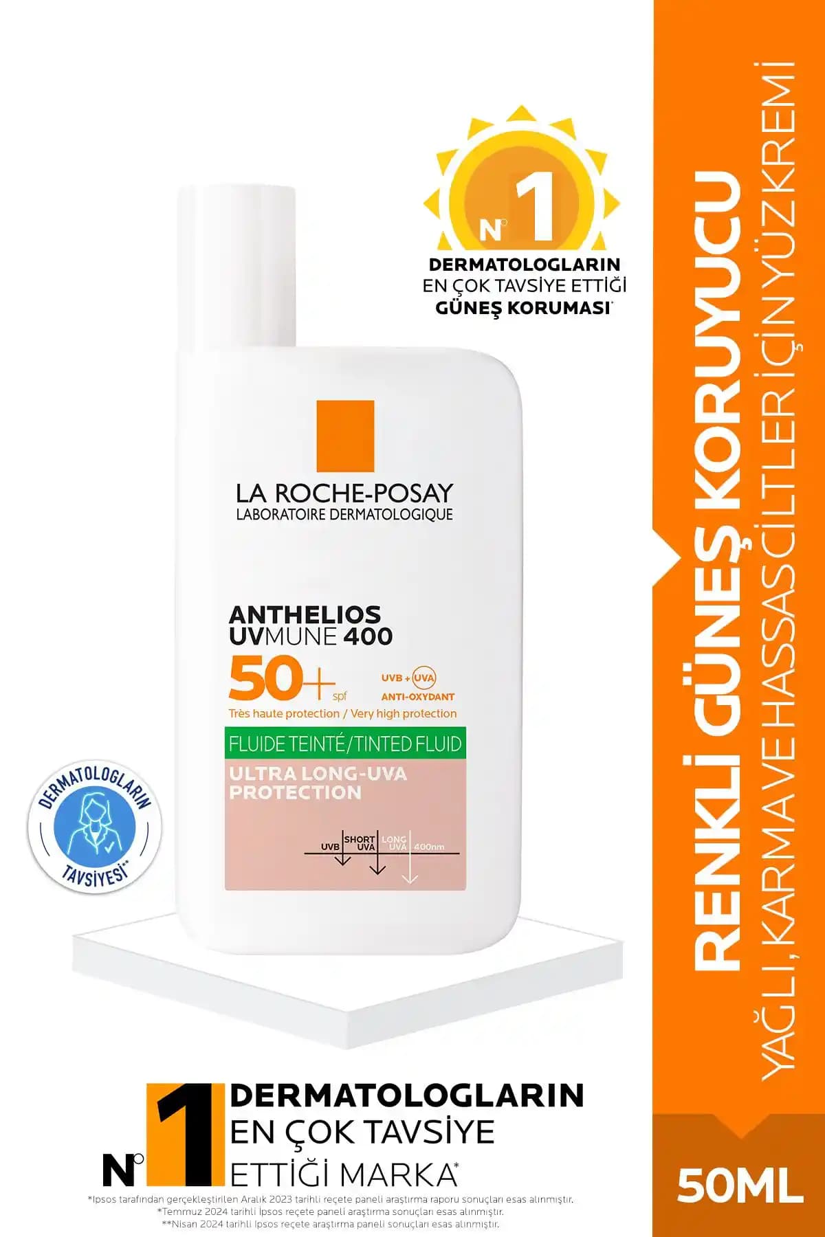 La Roche Posay Anthelios Yağ Kontrol ve Uvmune Fluid Güneş Kremi Karşılaştırması