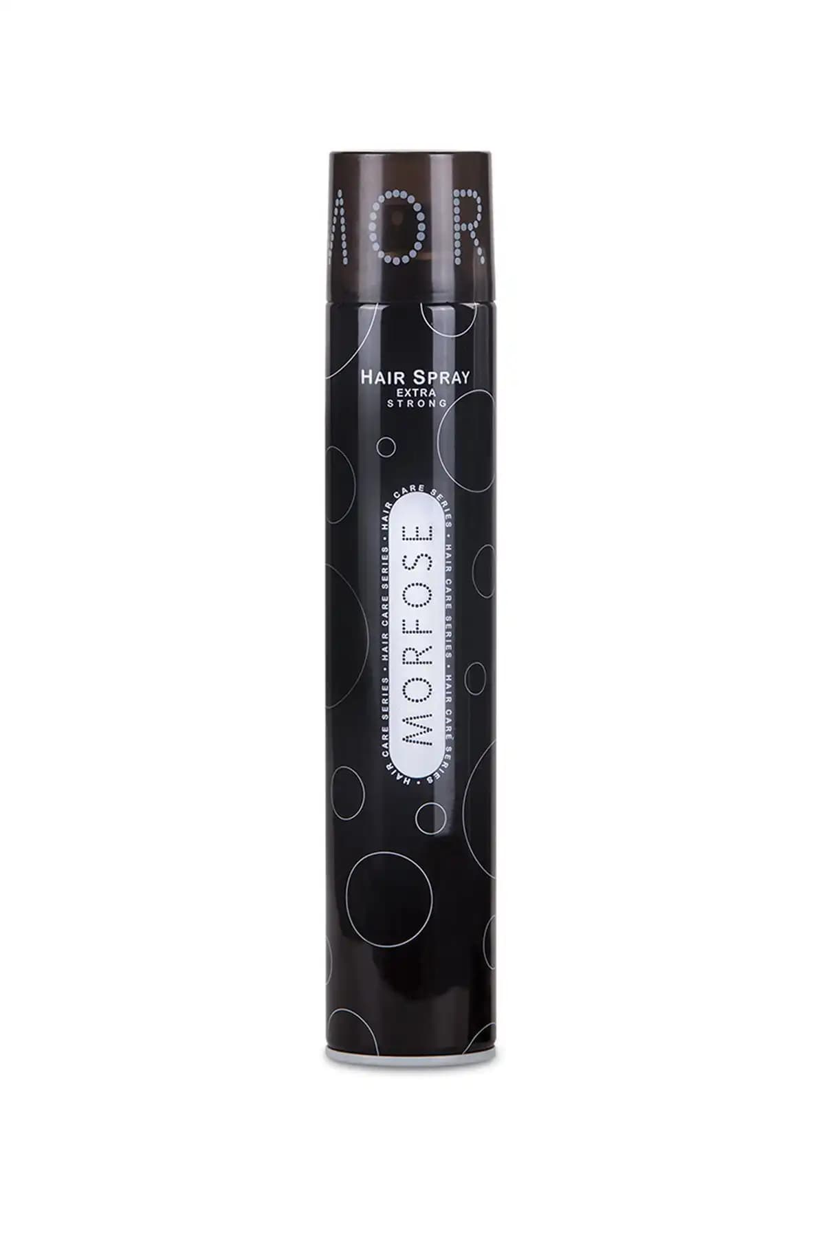 Morfose Extra Strong Siyah ve Mega Strong Mor Saç Spreyi Karşılaştırması 1