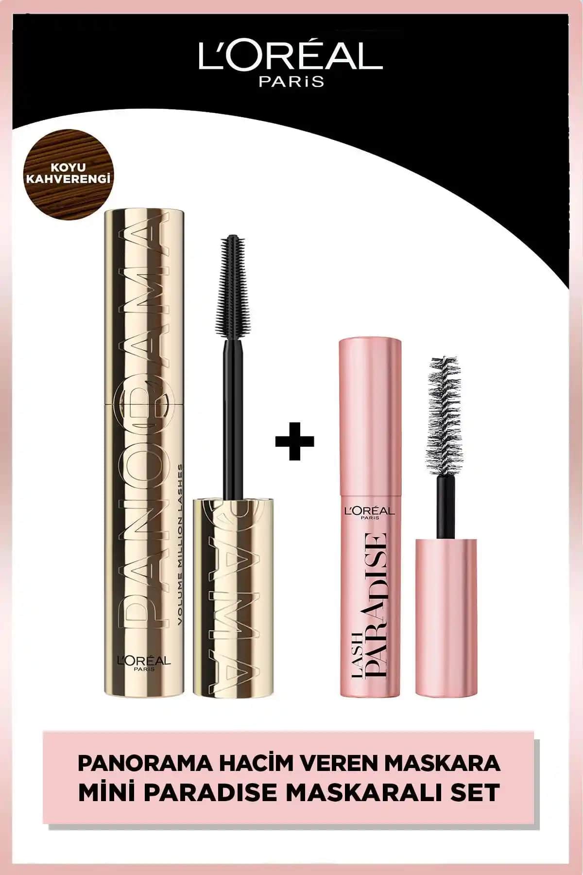 L'Oréal Paris Panorama ve Mini Paradise Maskara Seti ile Gözlerinize Etkileyici Hacim ve Uzunluk Kazandırın