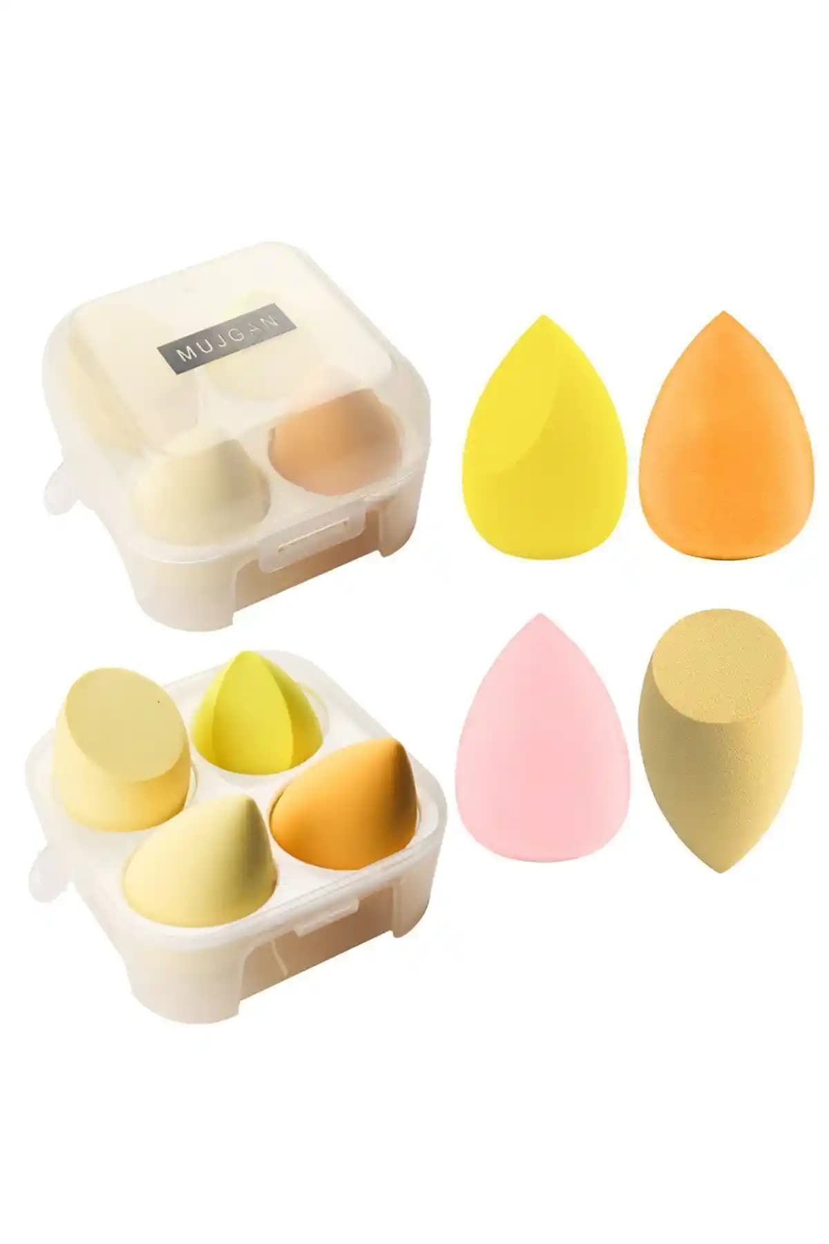 MUJGAN 4'lü Kutulu Makyaj Süngeri Seti ile Profesyonel Makyaj Deneyimi