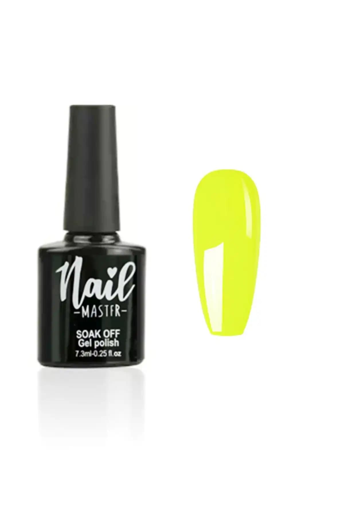 Nail Master M236 Neon Sarı Kalıcı Oje: Uzun Süre Dayanan Parlak ve Canlı Tırnaklar
