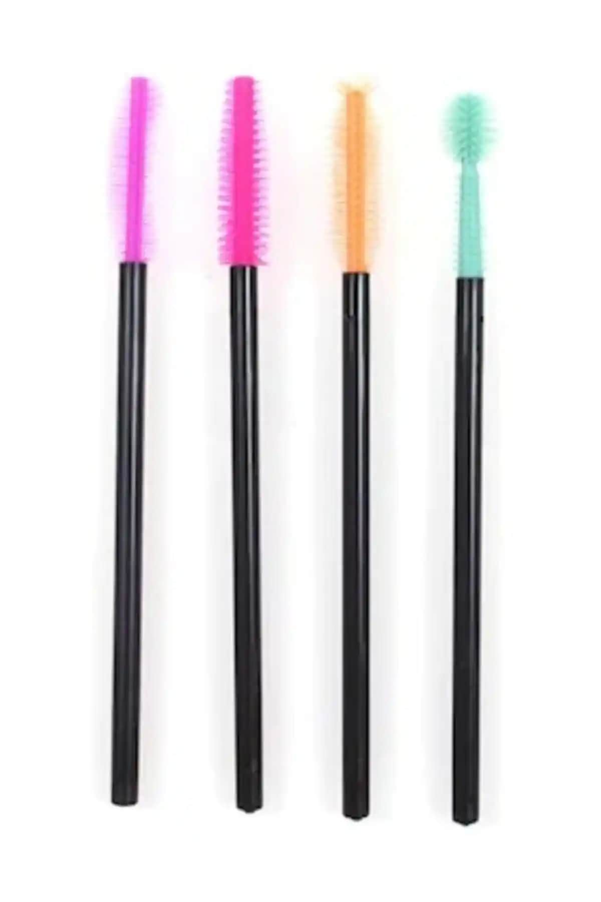 Nascita 4'lü Kaş ve Maskara Fırçası Seti: Dayanıklı ve Pratik Makyaj Araçları