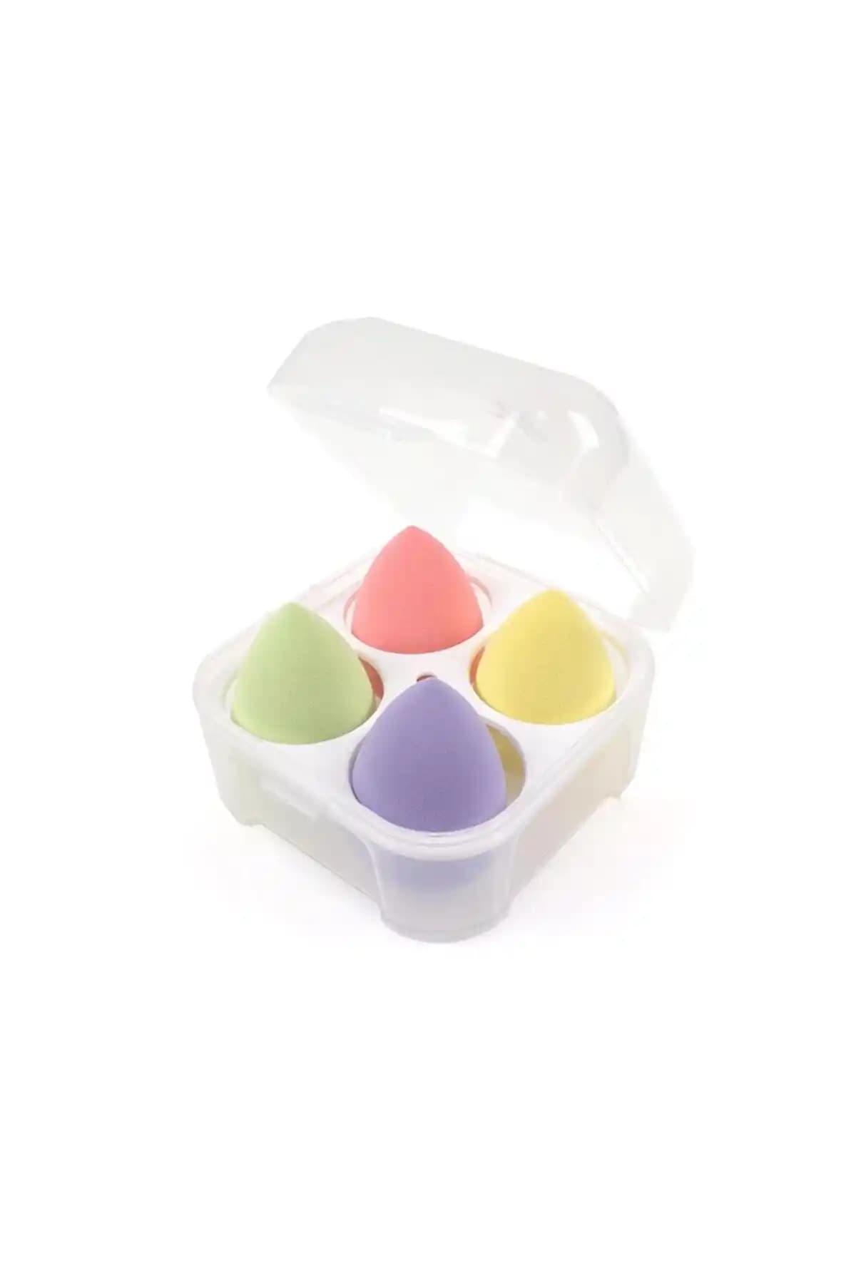 Nascita 4'lü makyaj süngeri seti yüksek kalite ve çeşitli boyutlar ile makyaj uygulamasını kolaylaştırır