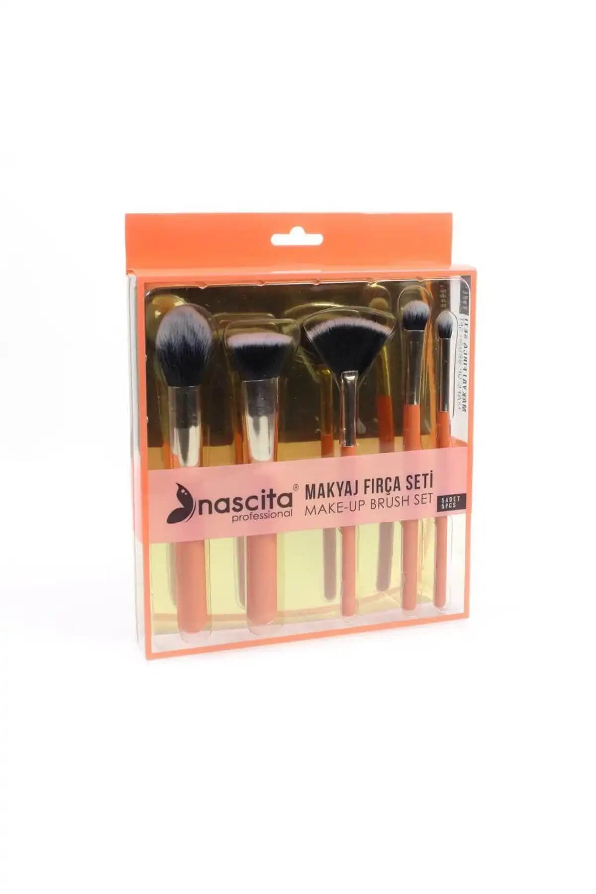 Nascita Pro 5'li Makyaj Fırça Seti Profesyonel ve Kullanışlı Tasarım