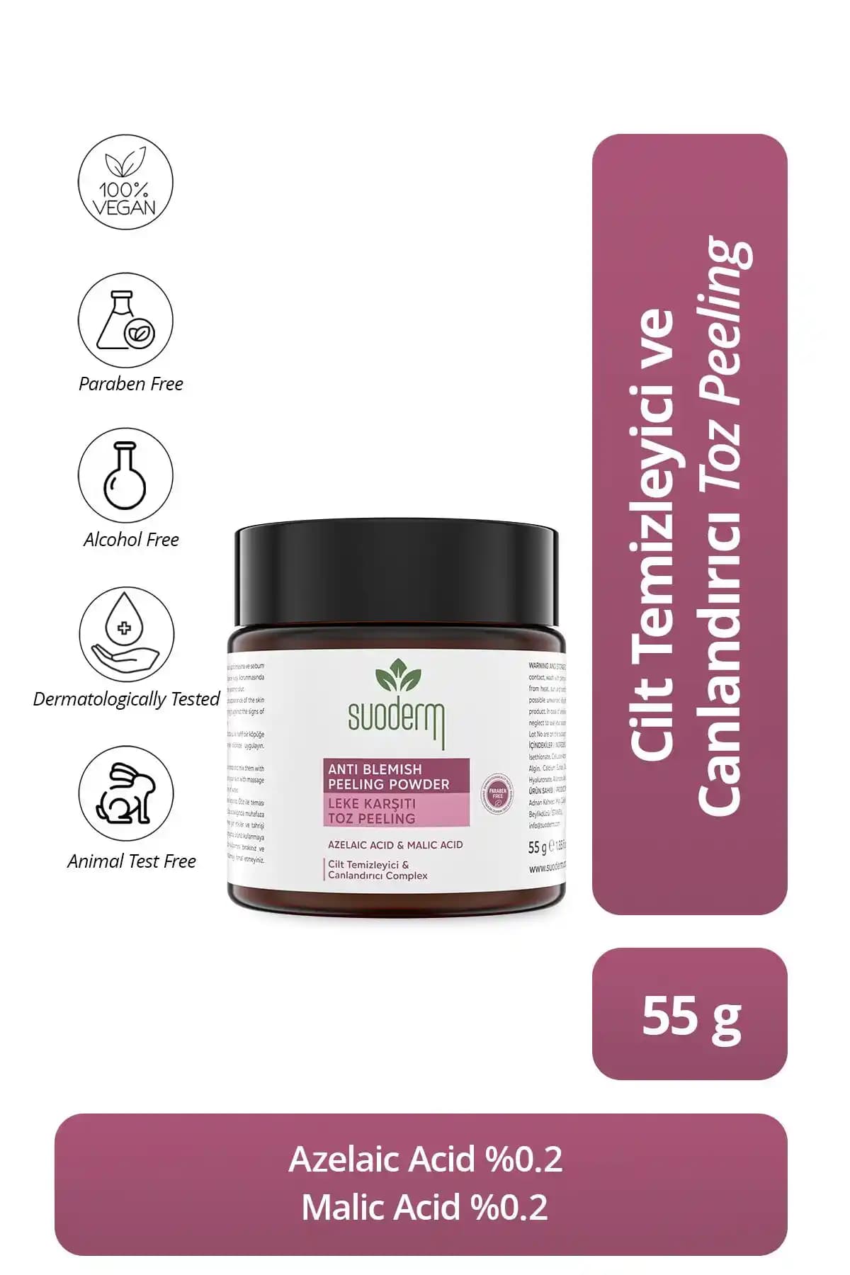 SUODERM Enzim Toz Peeling ve The Purest Solutions Enzim Peeling Karşılaştırması