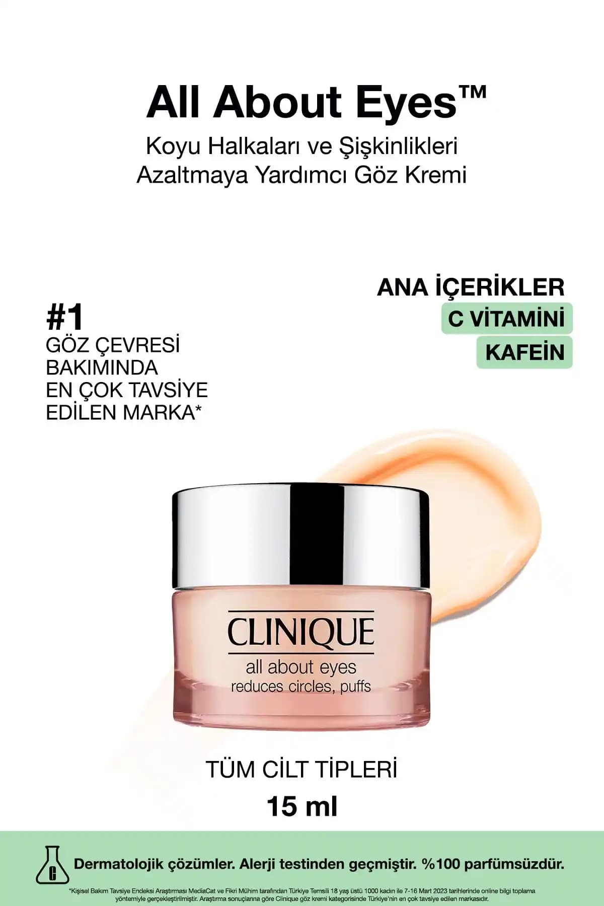 Clinique Göz Çevresi Bakım Ürünleri Karşılaştırması: All About Eyes ve Moisture Surge Eye