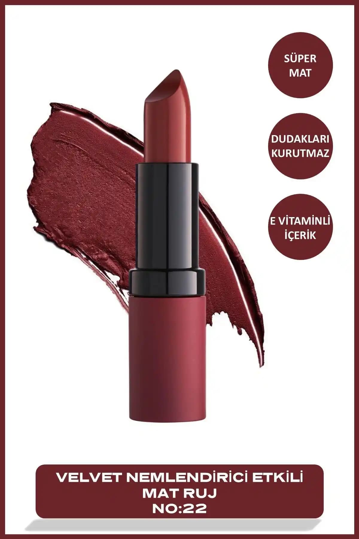 Golden Rose Velvet Matte Ruj Karşılaştırması: No 22 ve No 23 Renk ve Özellikler
