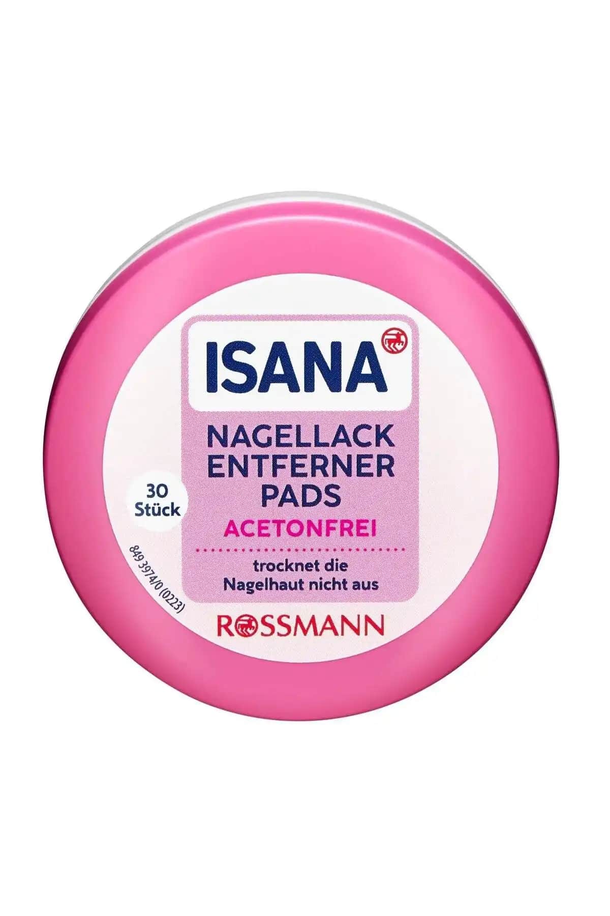 ISANA Asetonsuz Oje Çıkarıcı Ped: Pratik ve Güçlü Makyaj Temizleme Çözümü