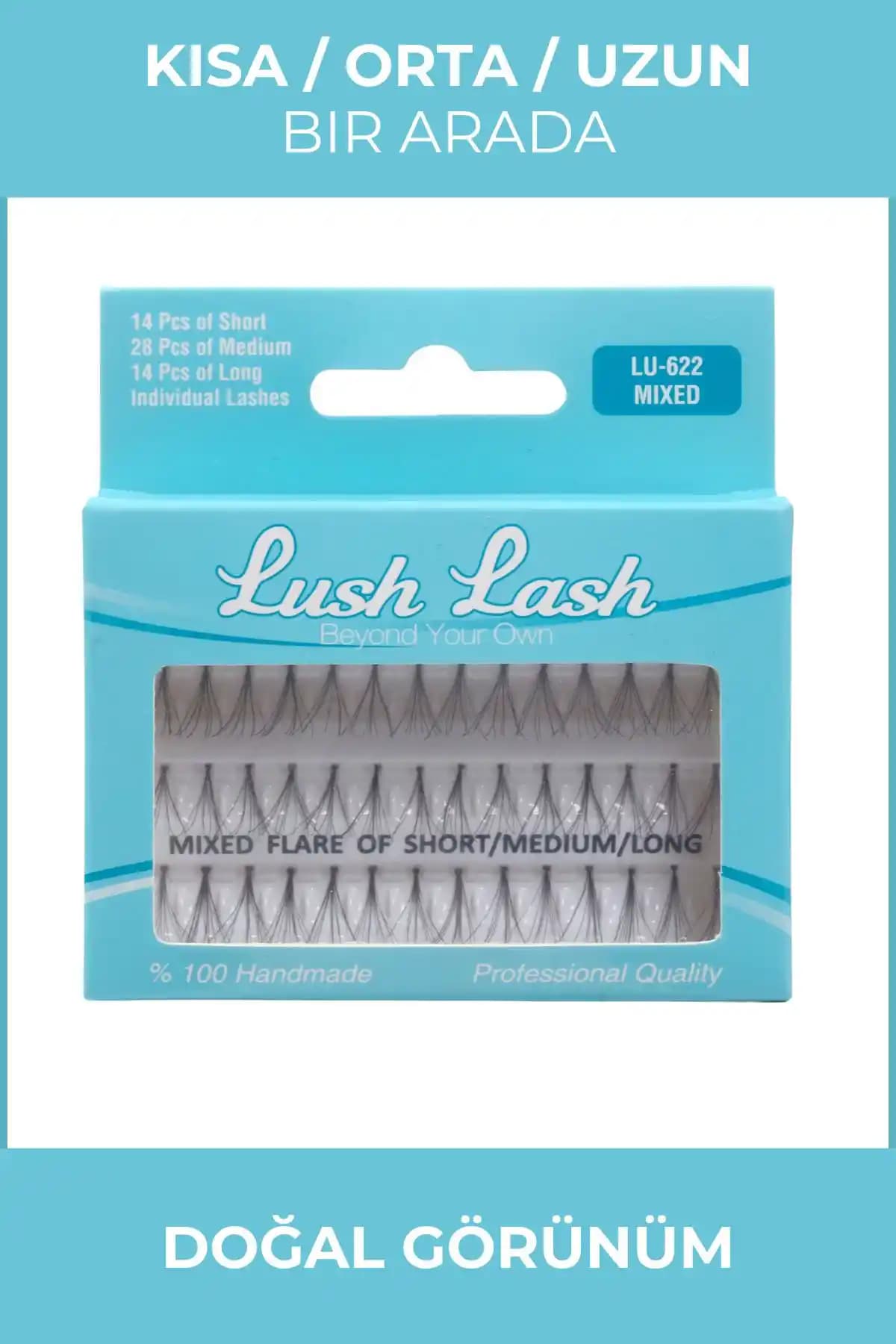 Lush Lash Tekli ve Nascita Takma Kirpik Üçlüsü Karşılaştırması ve İnceleme
