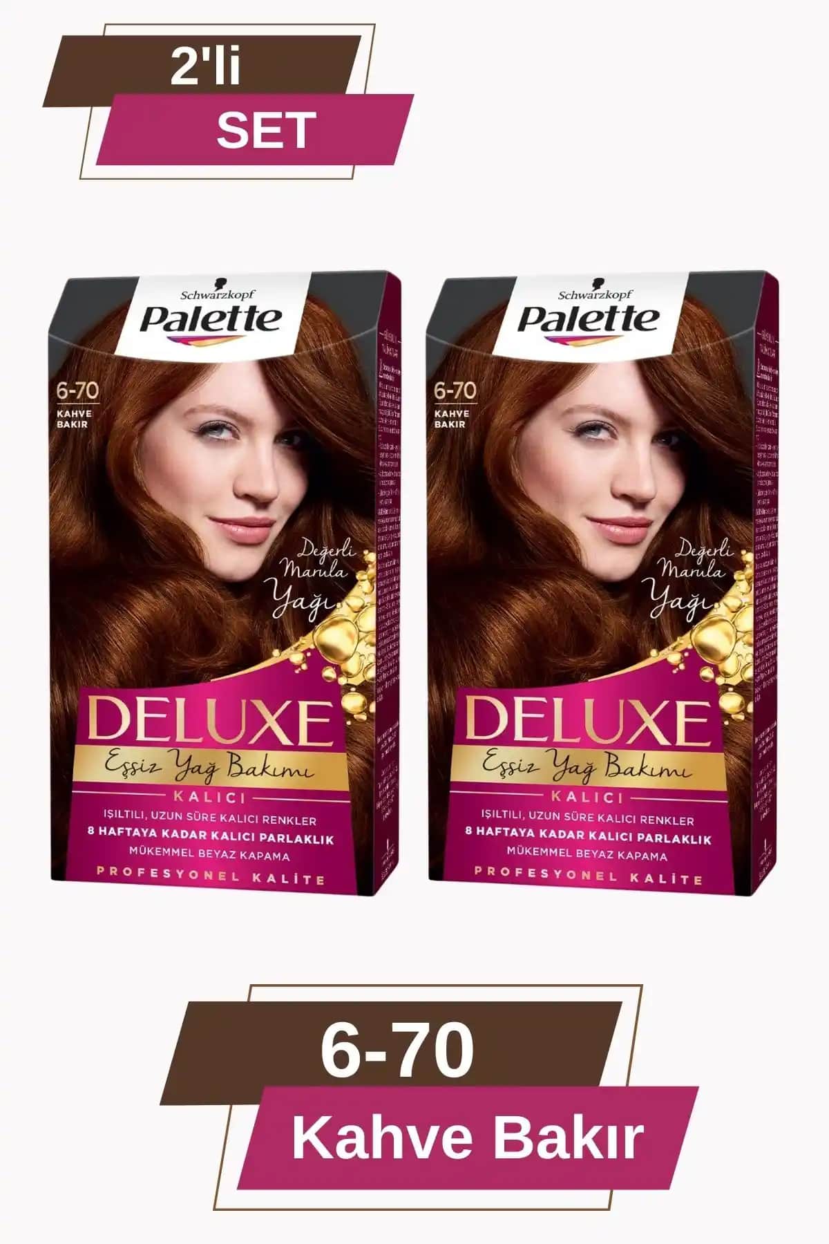 Palette Deluxe Kahve Bakır ve Tarçin Kahve Saç Boyaları Karşılaştırması 2023