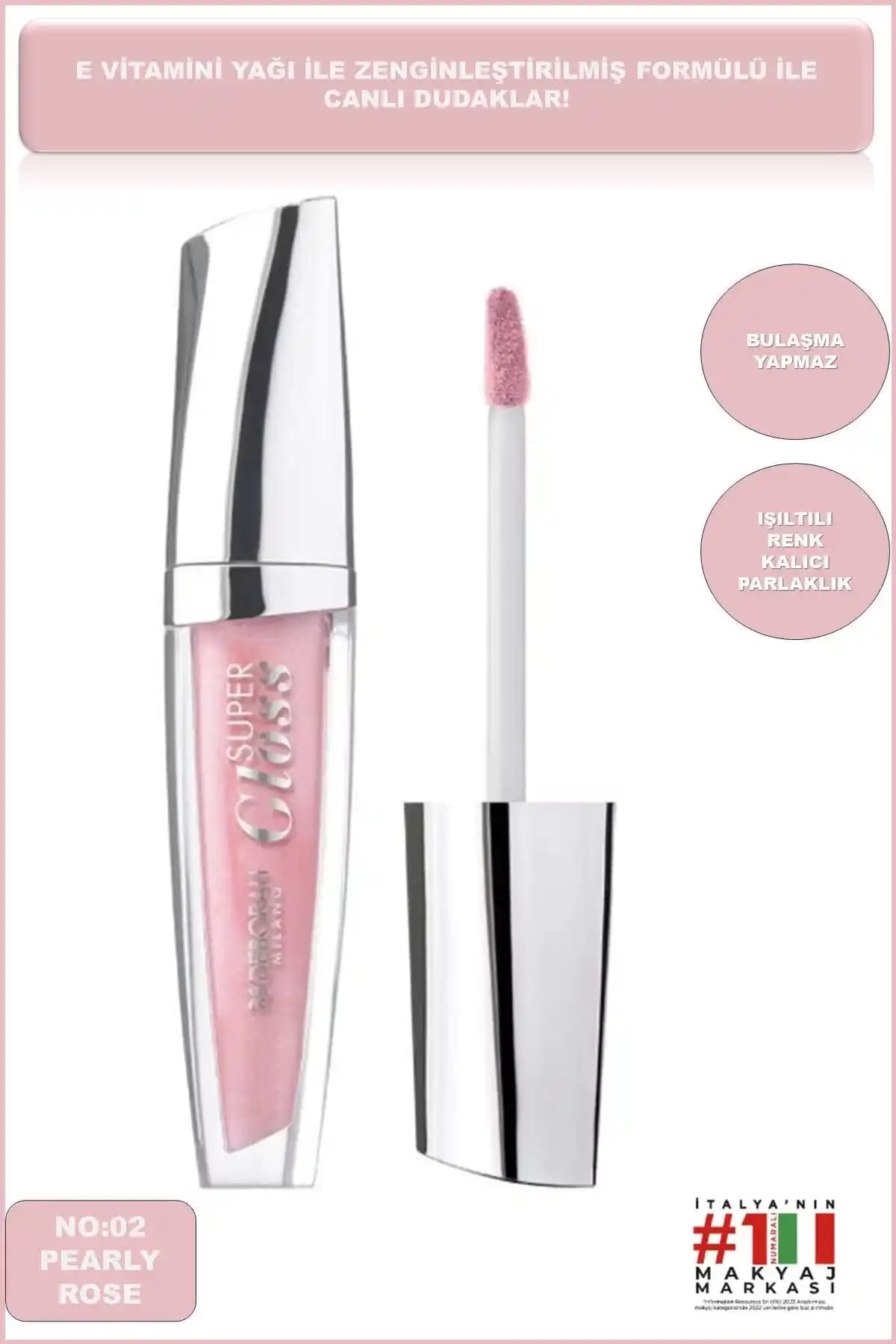 Deborah Milano Pearly Rose No: 02 ve Maybelline Lifter Gloss Karşılaştırması