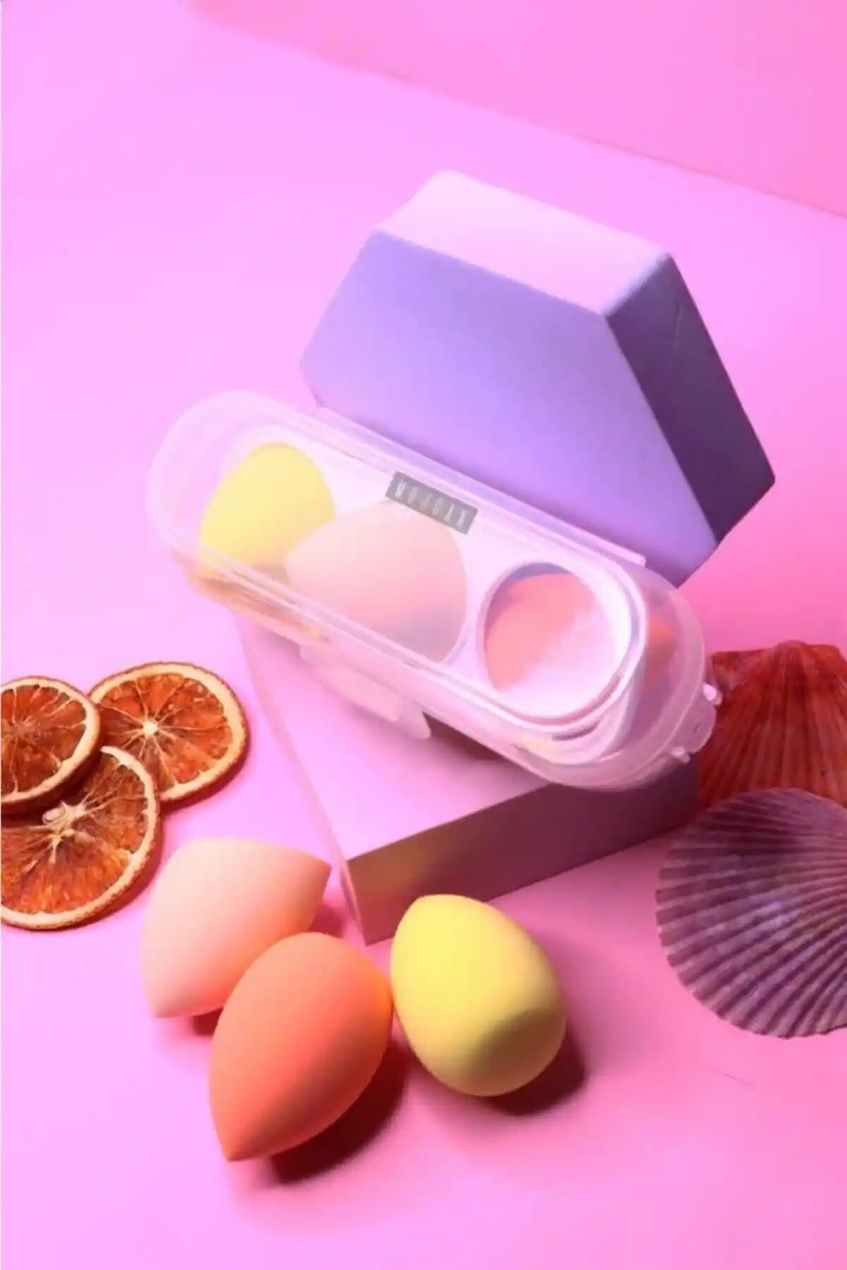 Mükemmel Makyaj İçin MUJGAN 3'lü Standlı Makyaj Süngeri Seti Özellikleri ve Kullanım Avantajları