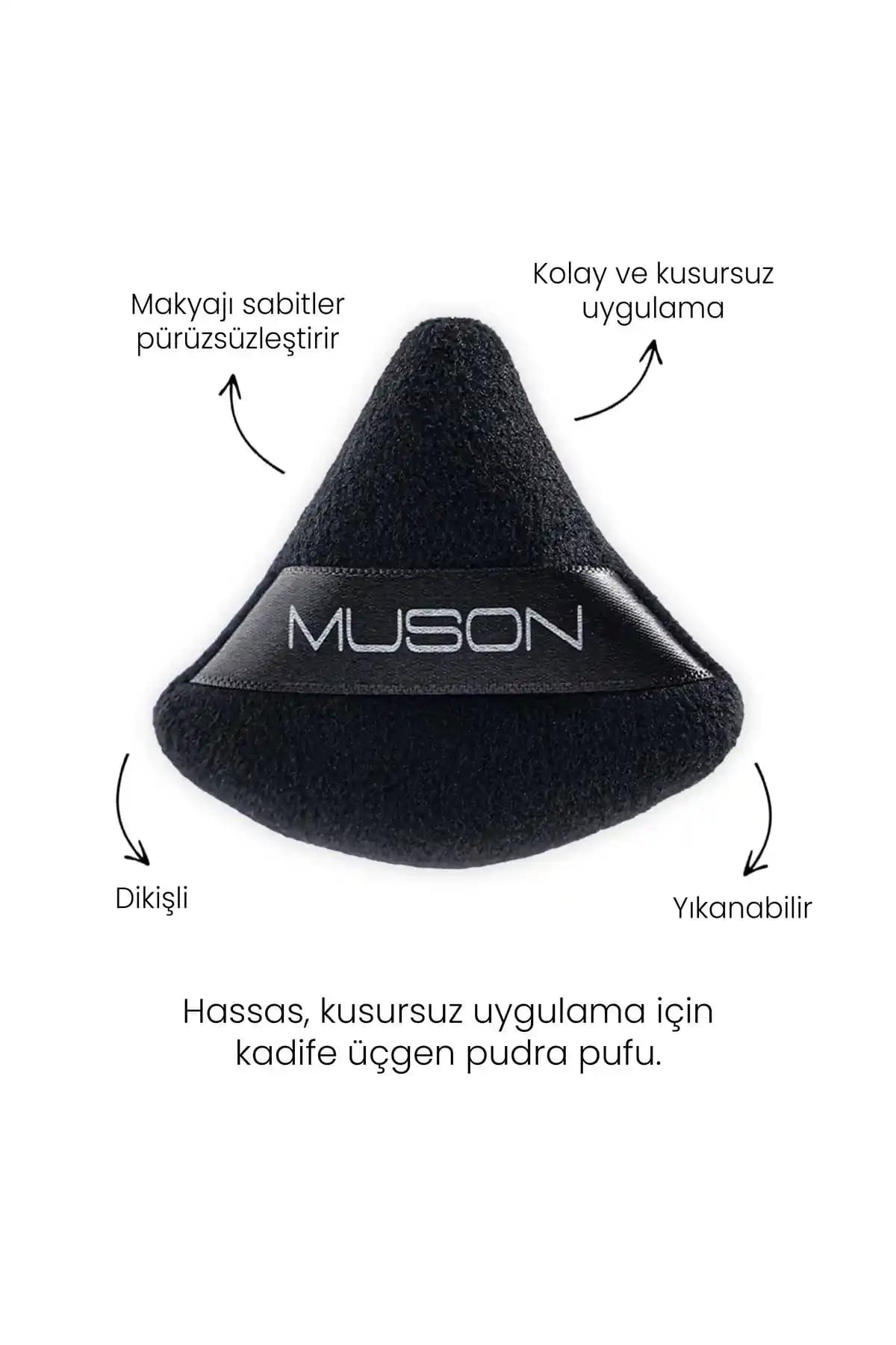 Muson Powder Puff: Yüksek Kalite Kadife Makyaj Pufu ile Kusursuz Sonuçlar