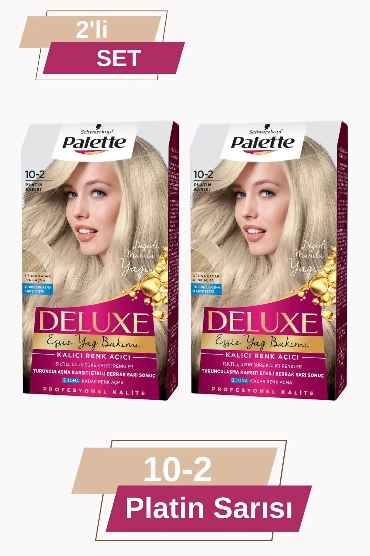 Palette Deluxe Saç Boyaları Karşılaştırması: Platin ve Titan Sarı Özellikleri ve Kullanıcı Yorumları 1